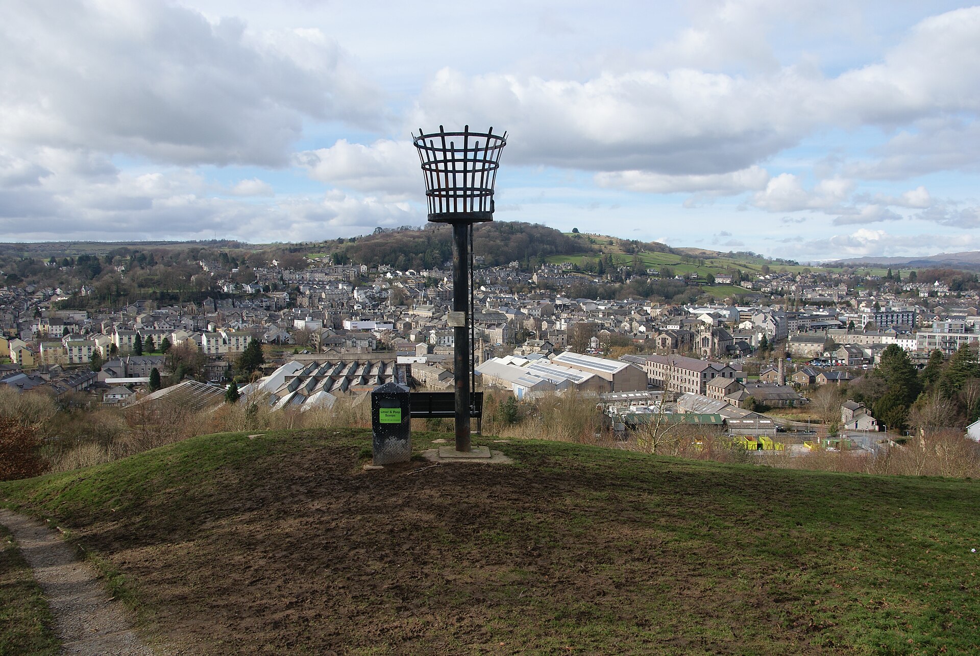 Kendal, mountain village in United Kingdom