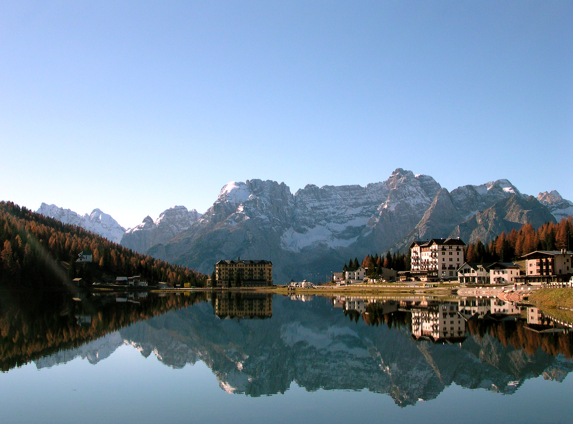 Misurina — Alpine village in Italy