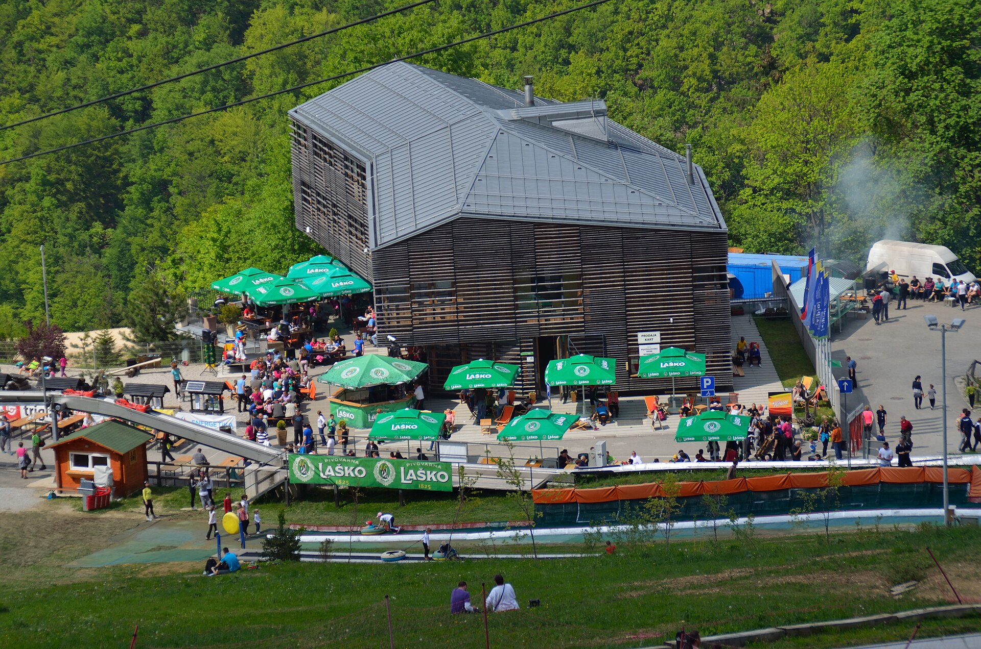 Celjska koca — Alpine village in Slovenia