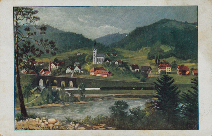 Vuhred — Alpine village in Slovenia