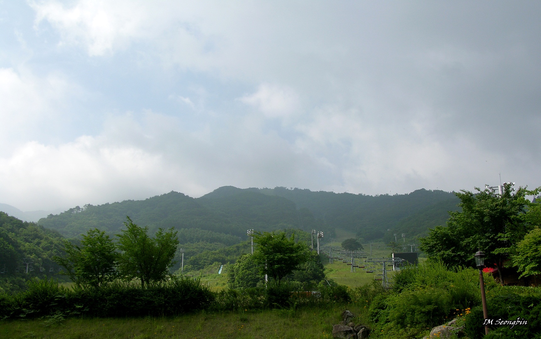 Muju, mountain village in South Korea
