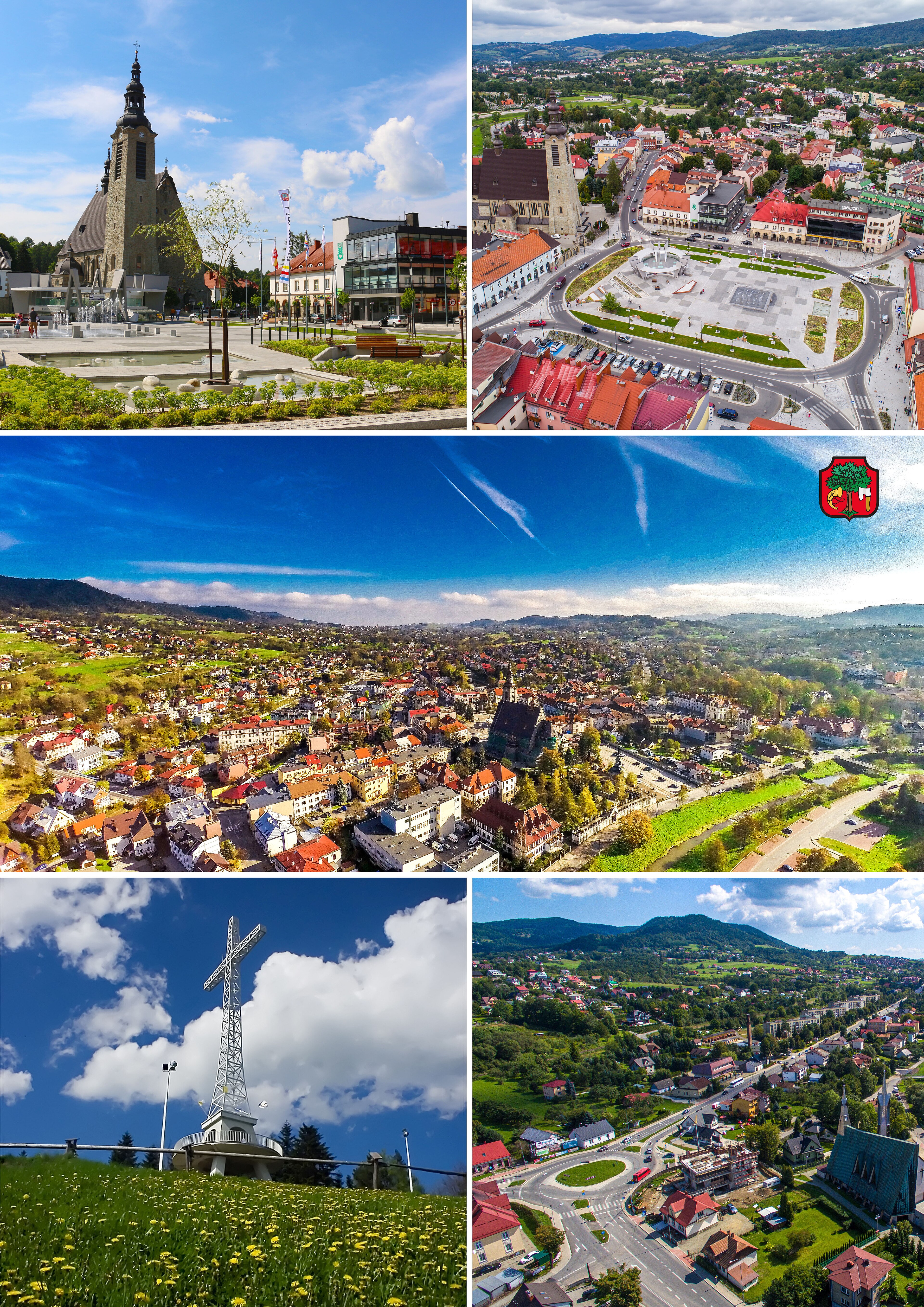 Limanowa — Alpine village in Poland