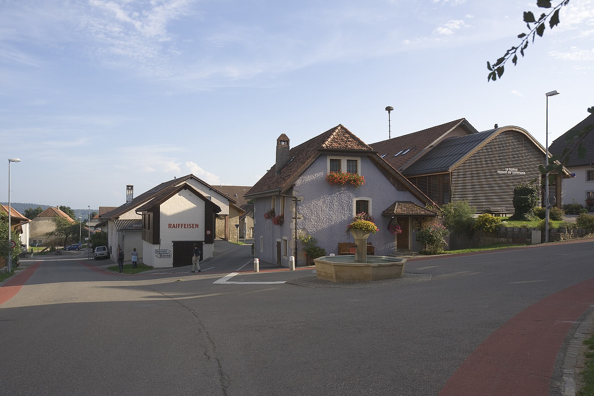 Nods — Alpine village in Switzerland