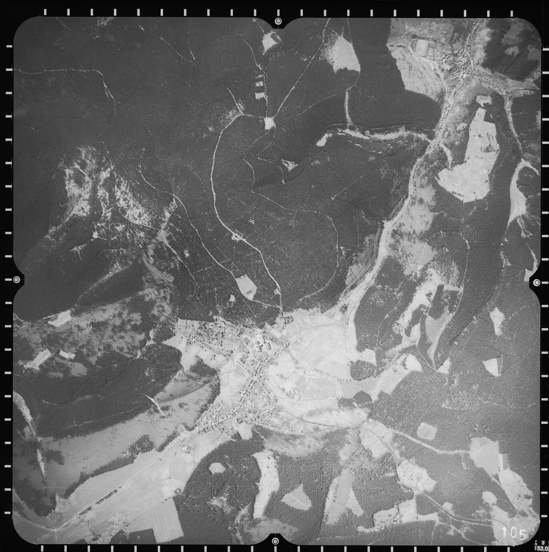 "Erste Berg" Masserberg, mountain village in Germany