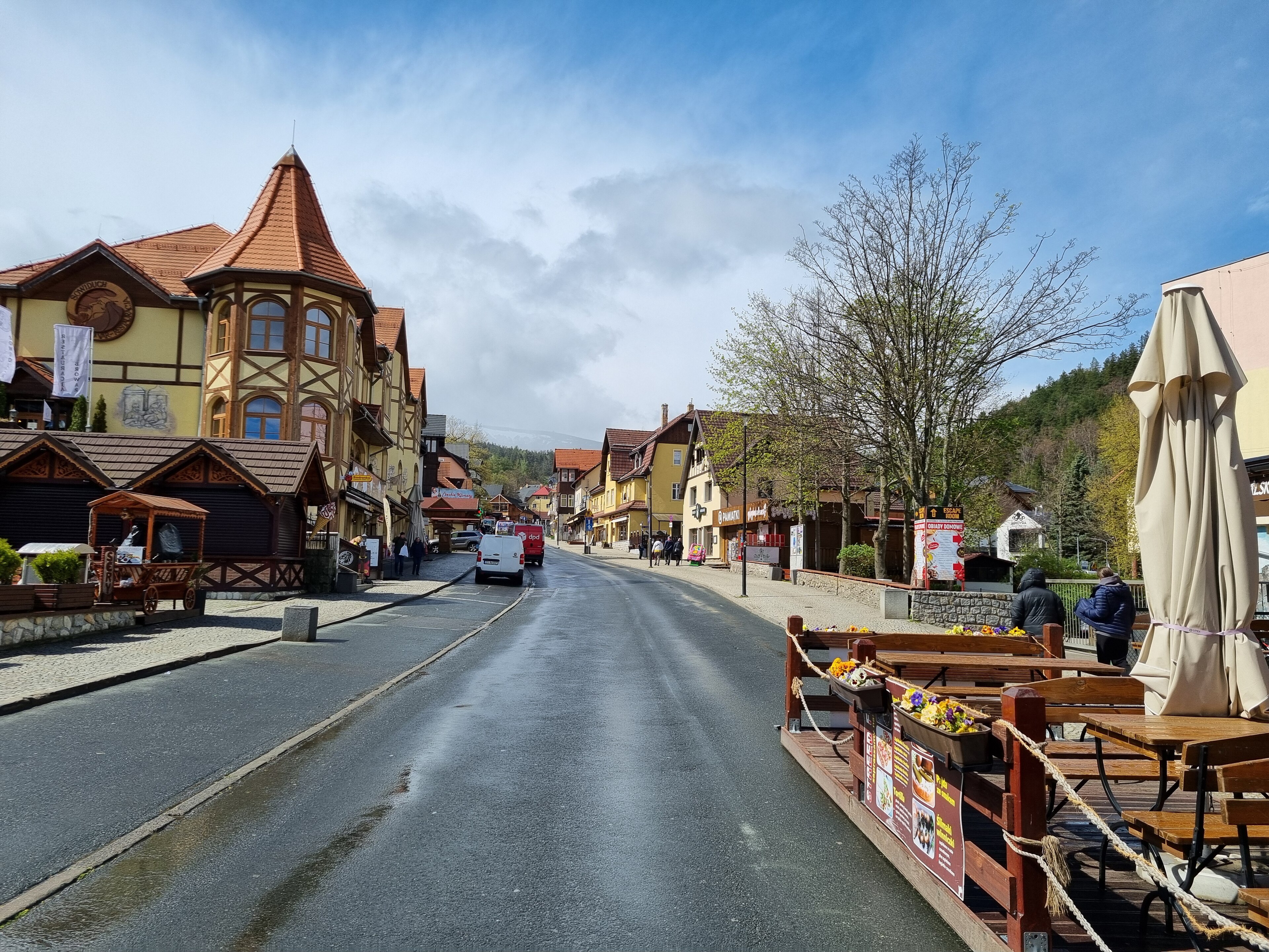 Karpacz — Alpine village in Poland