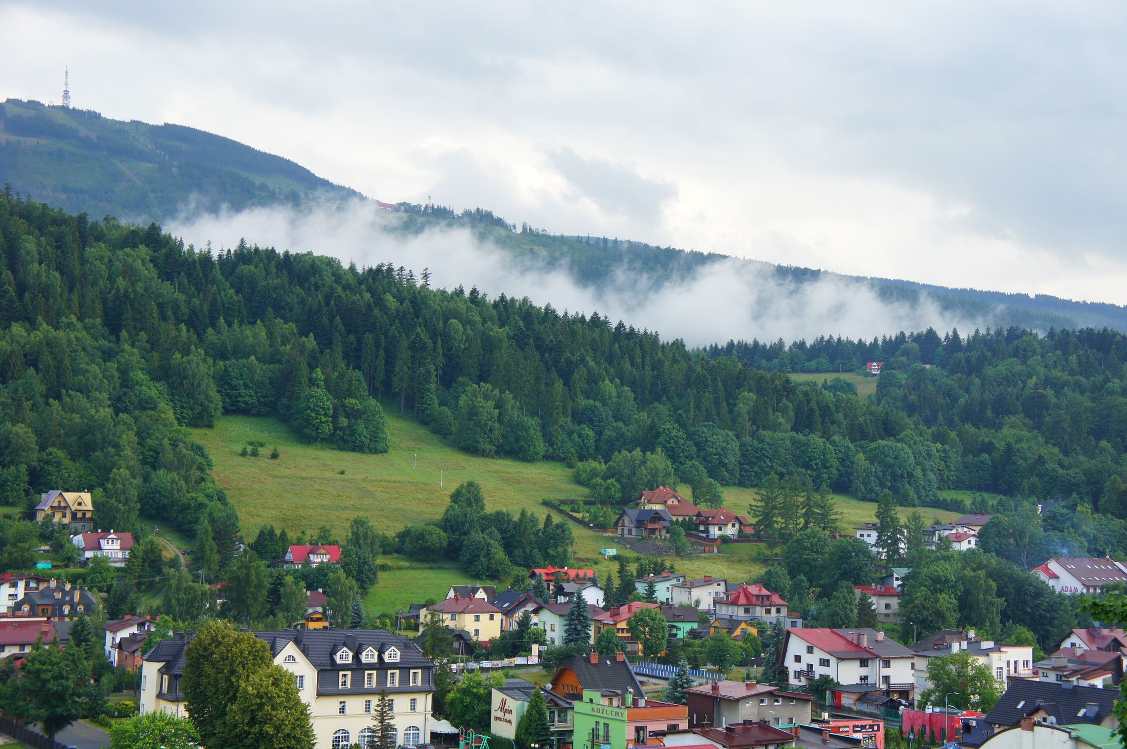 Szczyrk — Alpine village in Poland