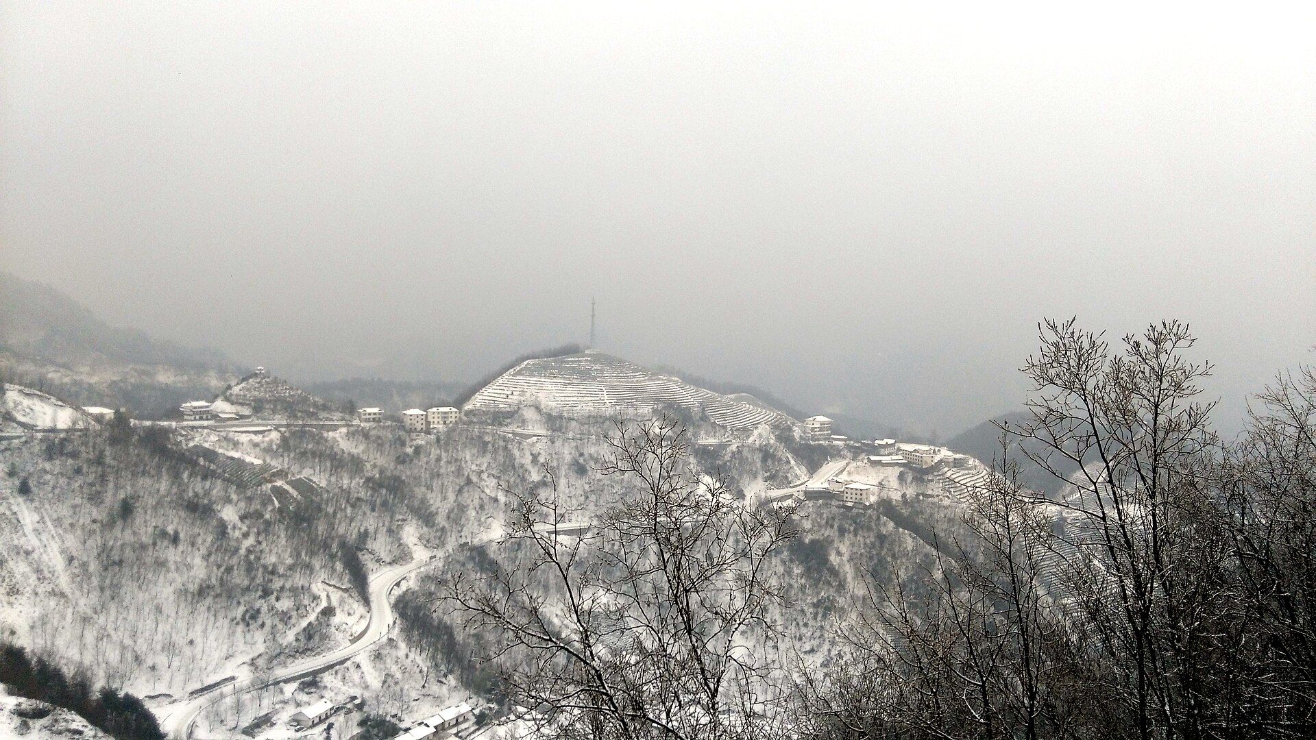 Longjiangping, mountain village in China