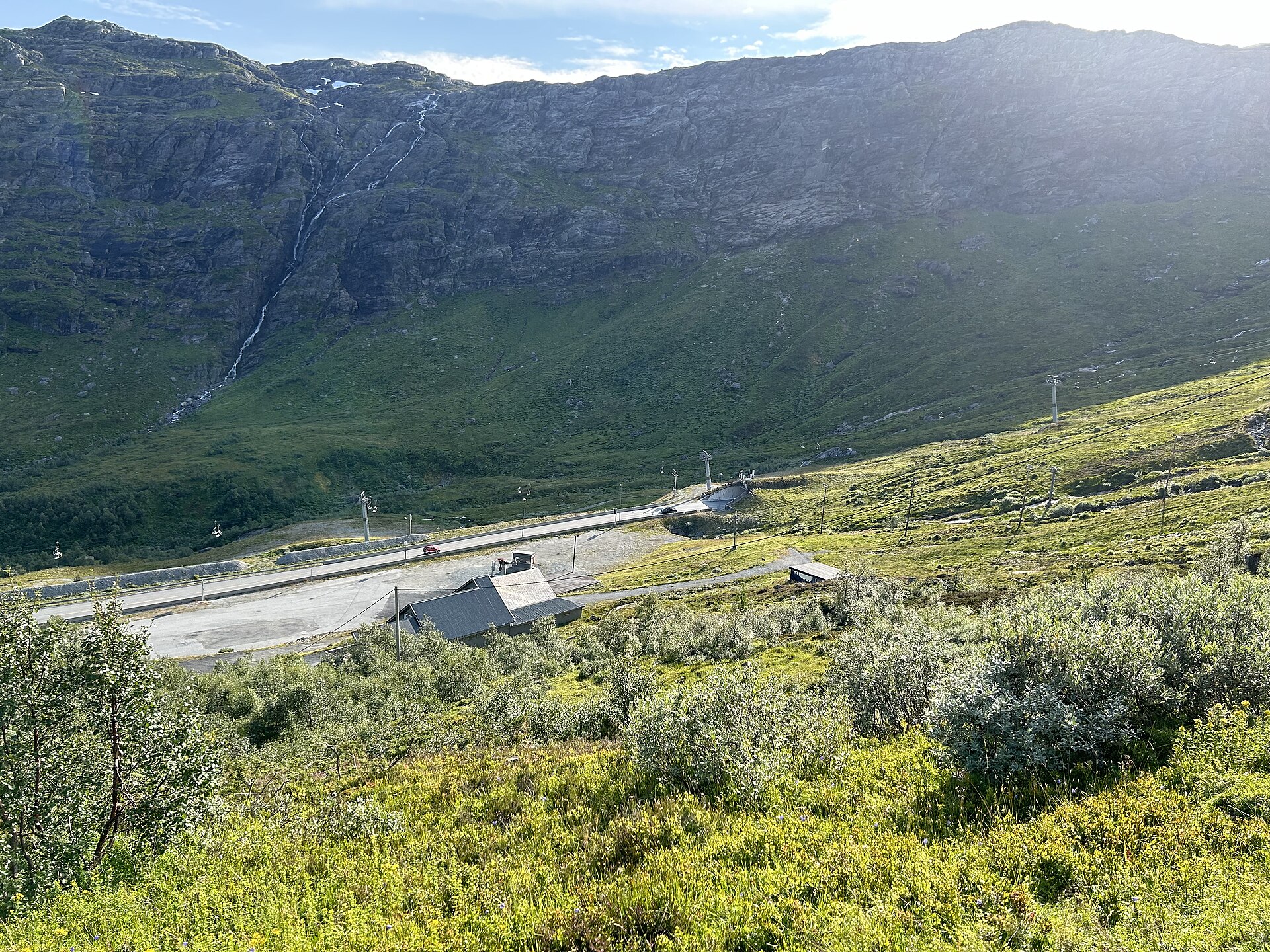 Røldal Skisenter, mountain village in Norway