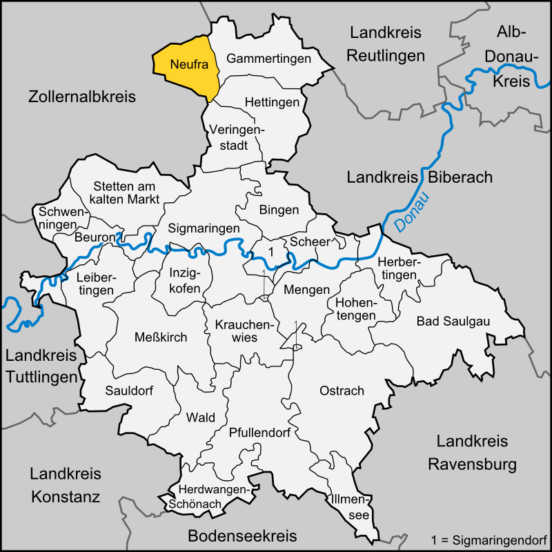 Neufra — Alpine village in Germany