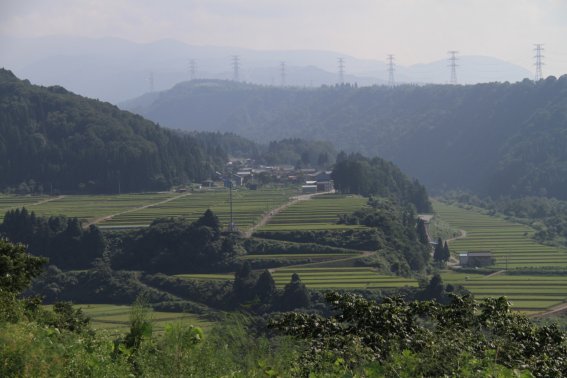 Nakasato Kiyotsu, mountain village in Japan