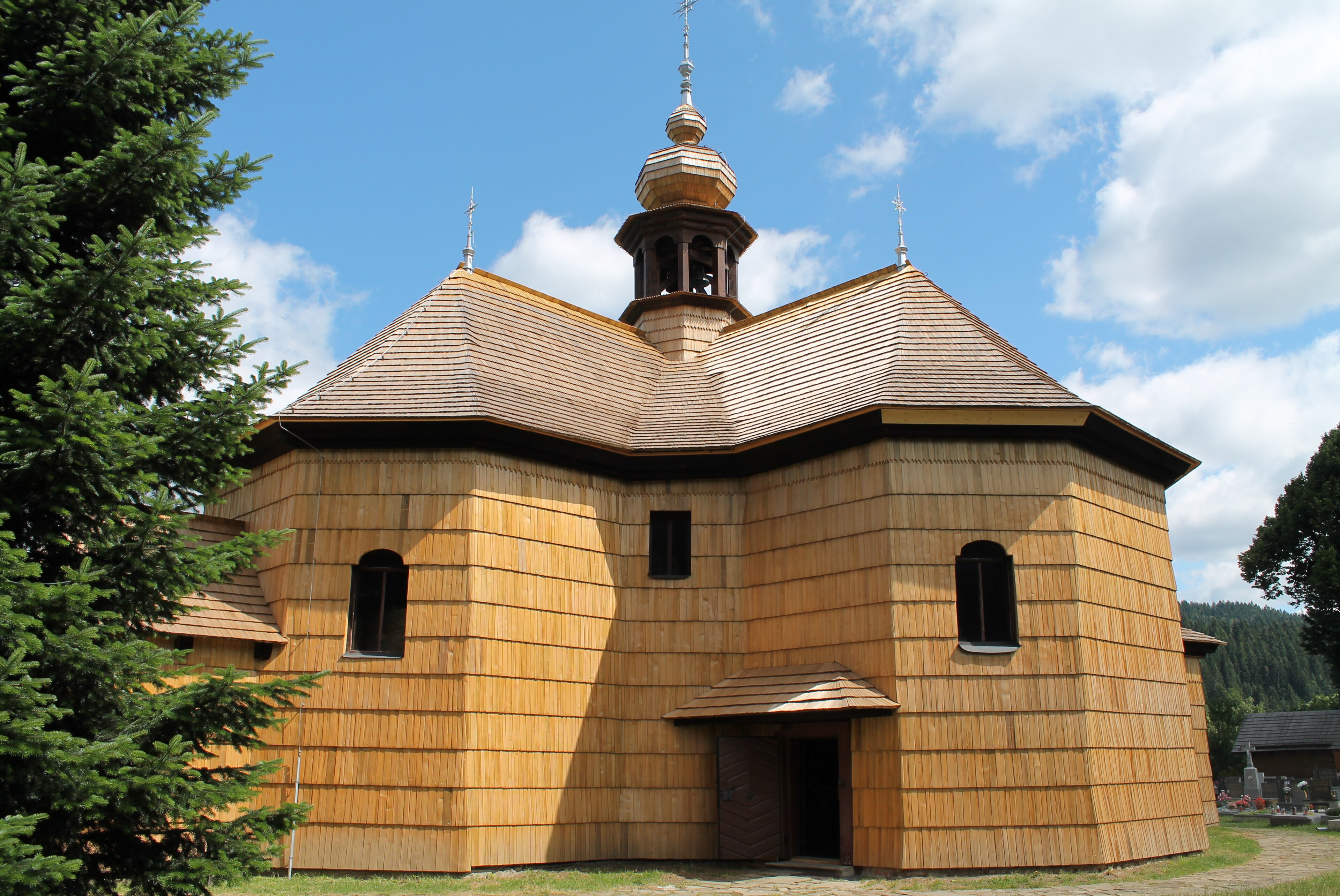 Velké Karlovice — Alpine village in Czechia