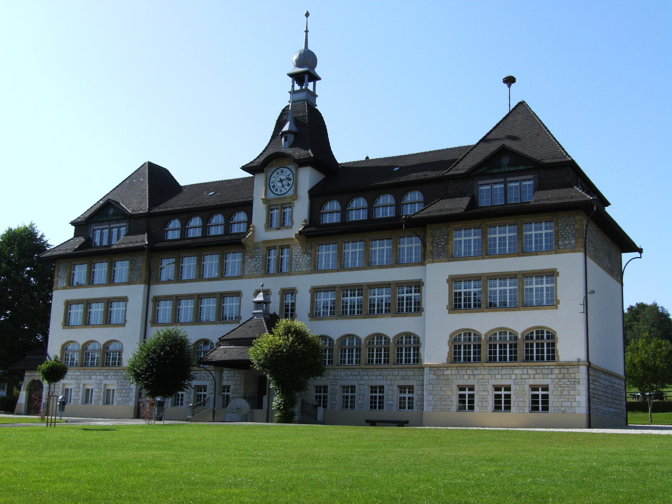 Reconvilier — Alpine village in Switzerland