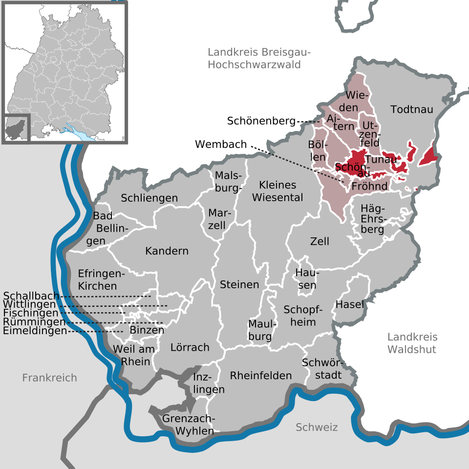 Schönau im Schwarzwald — Alpine village in Germany