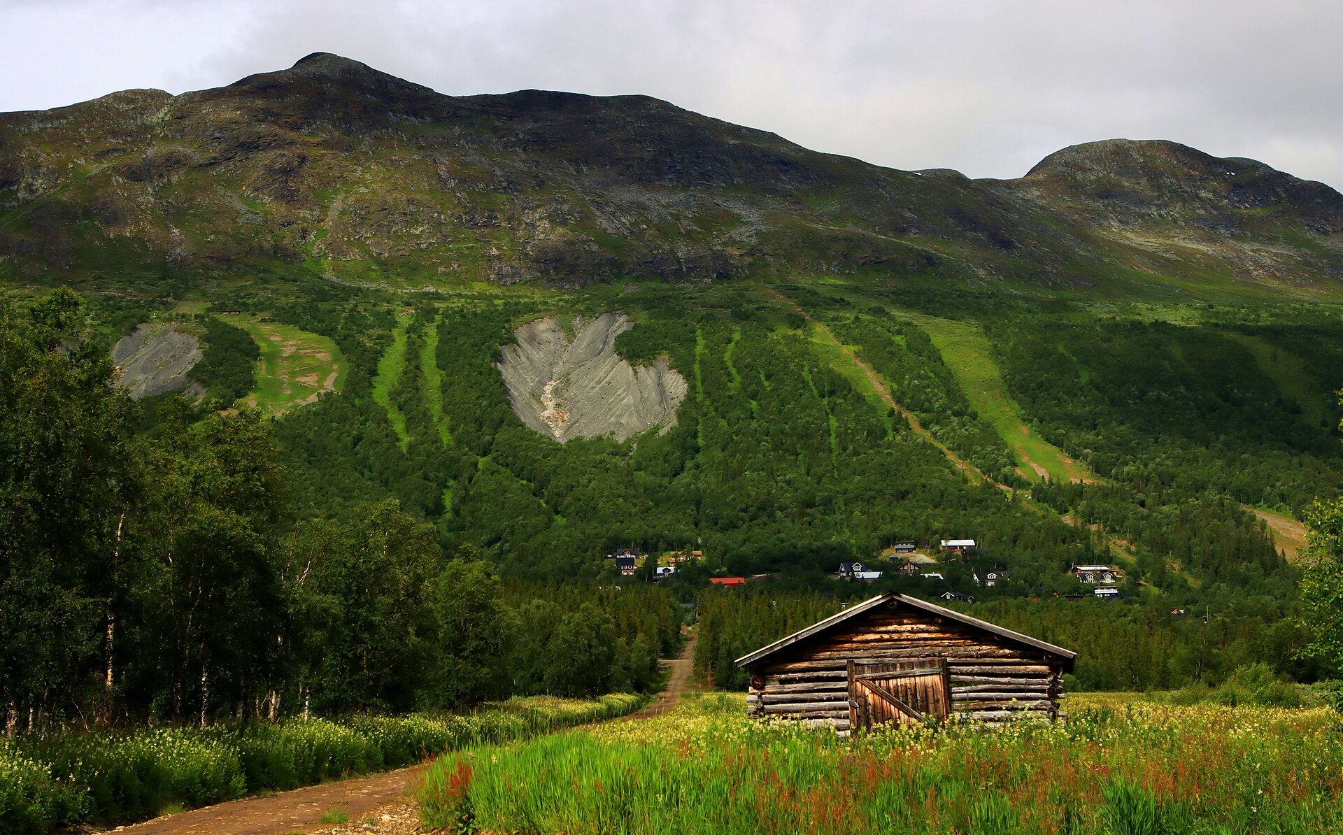 Kittelfjäll, mountain village in Sweden