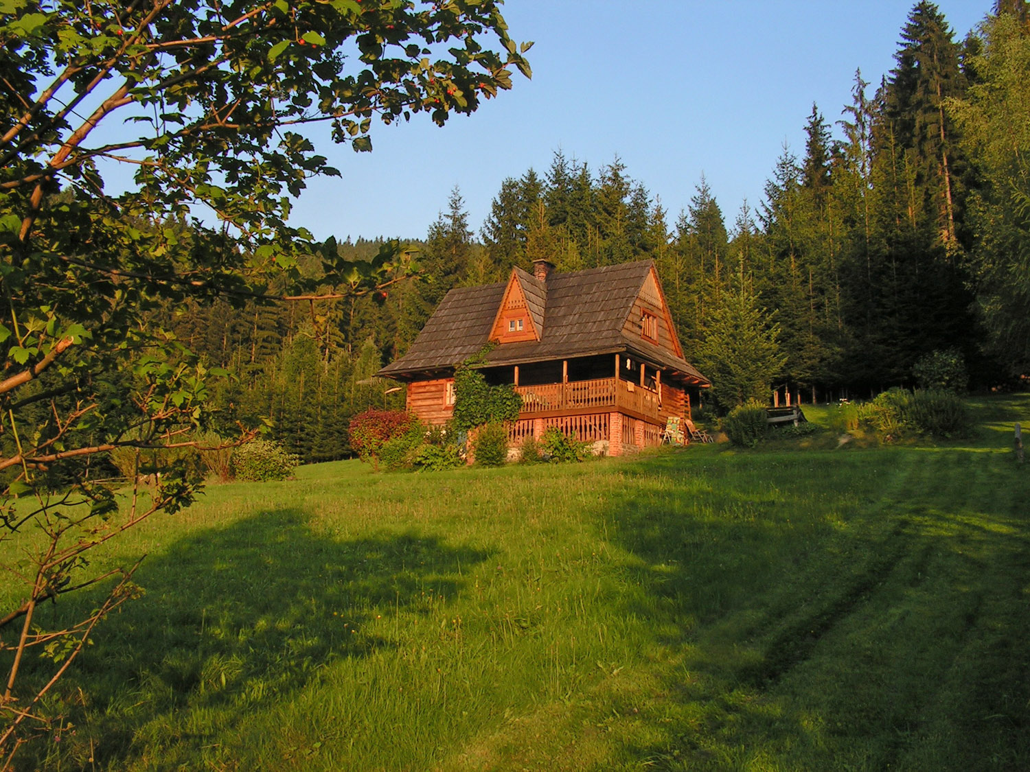 Rycerka Górna — Alpine village in Poland