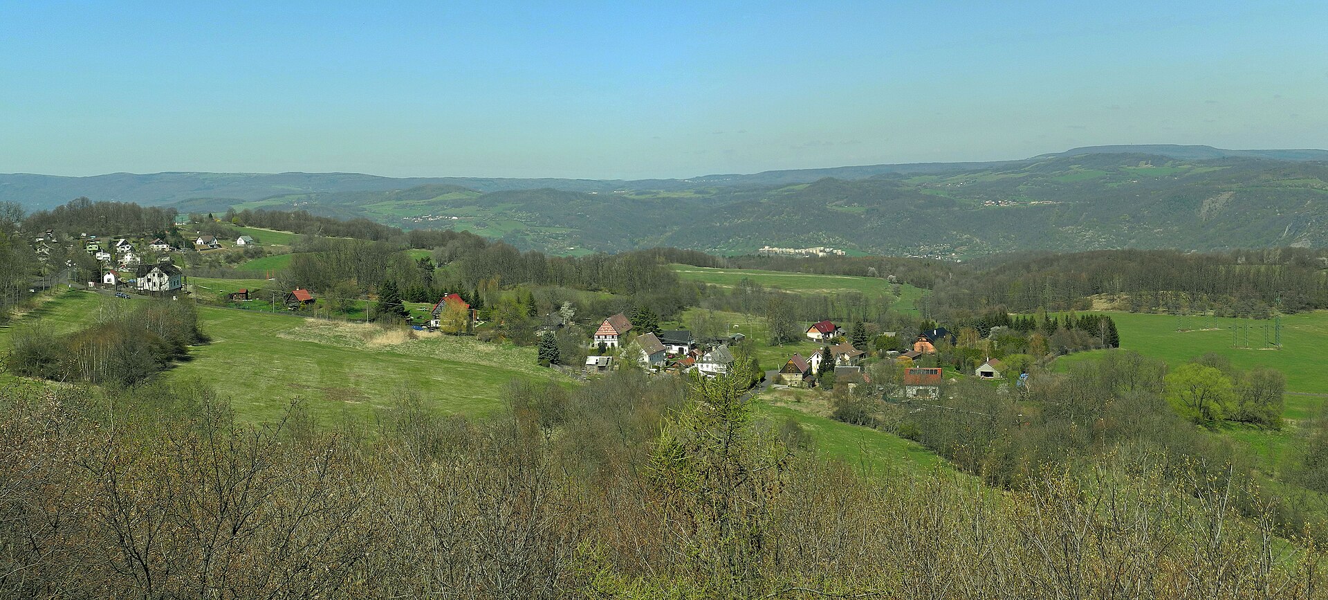 Pohoří u Malečova, mountain village in Czechia
