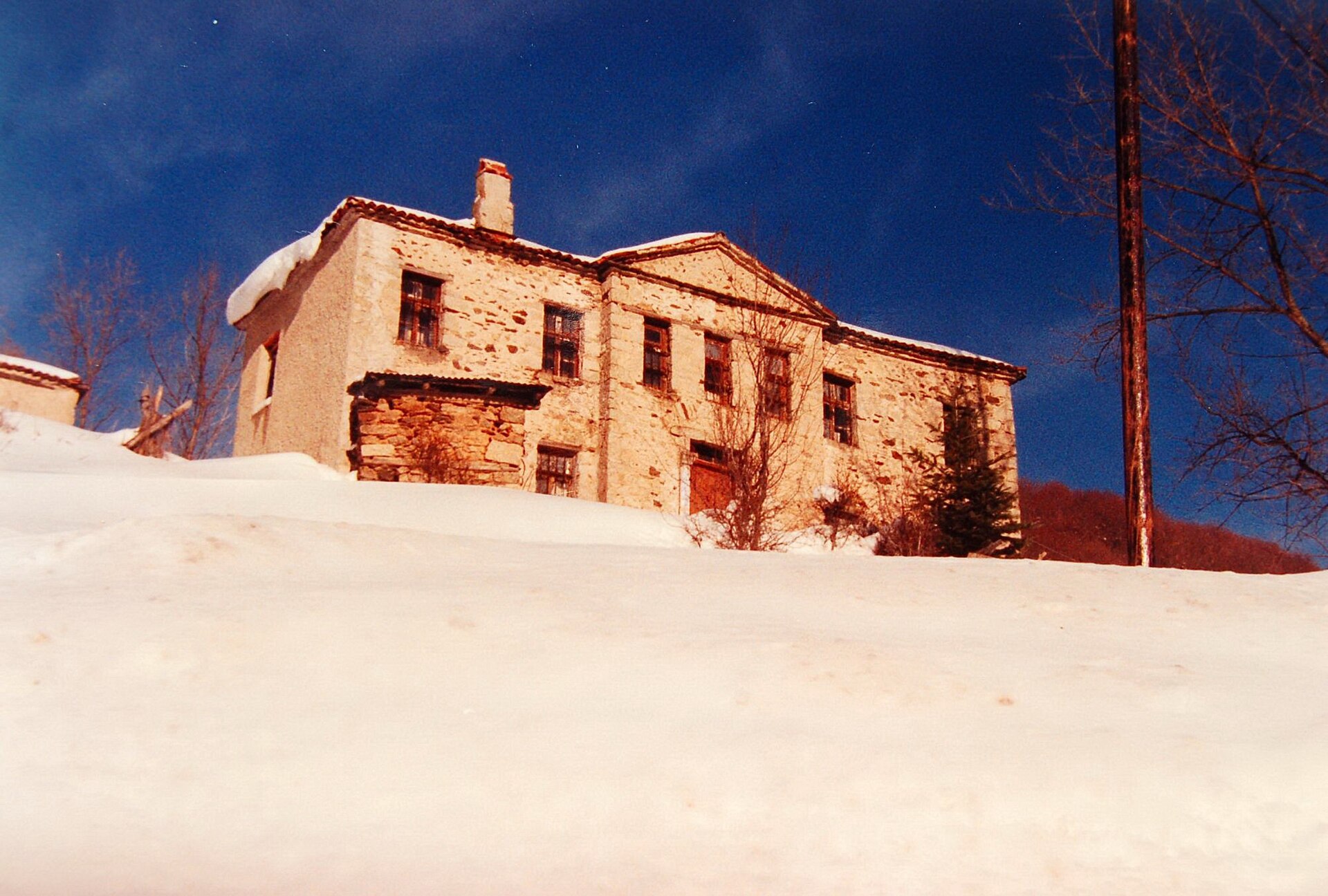 Tottis Vigla, mountain village in Greece