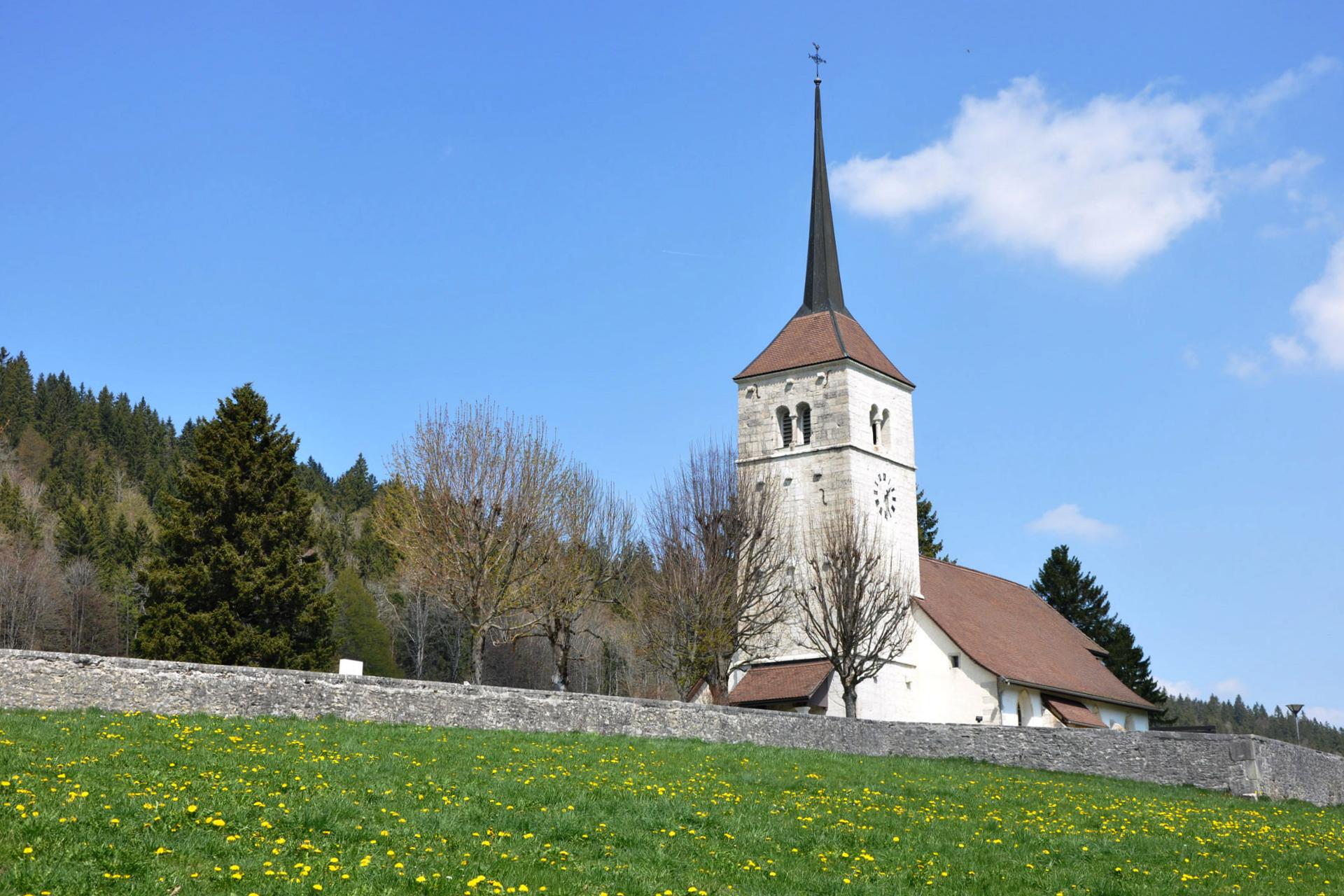 La Sagne — Alpine village in Switzerland