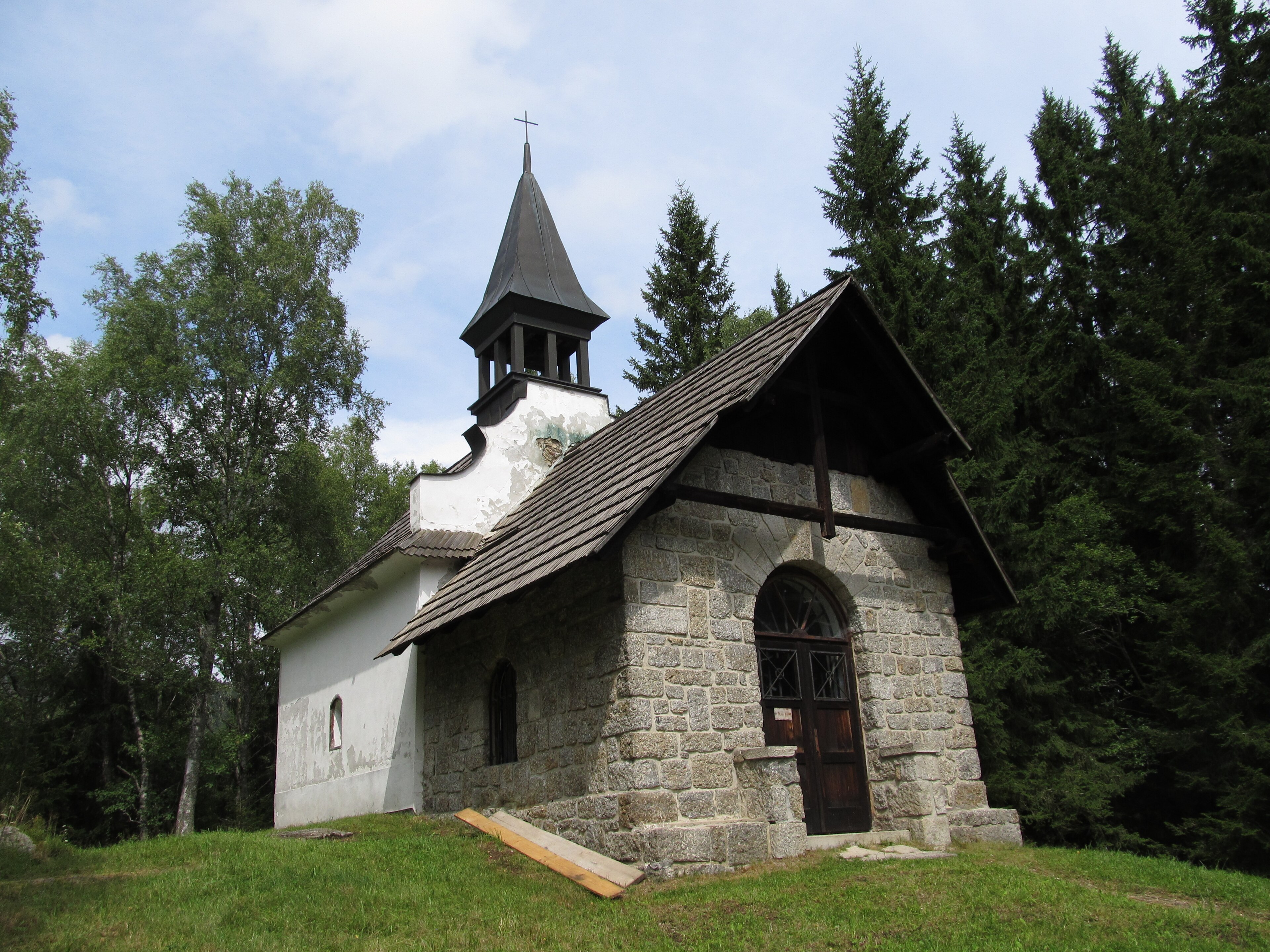 Strážný — Alpine village in Czechia
