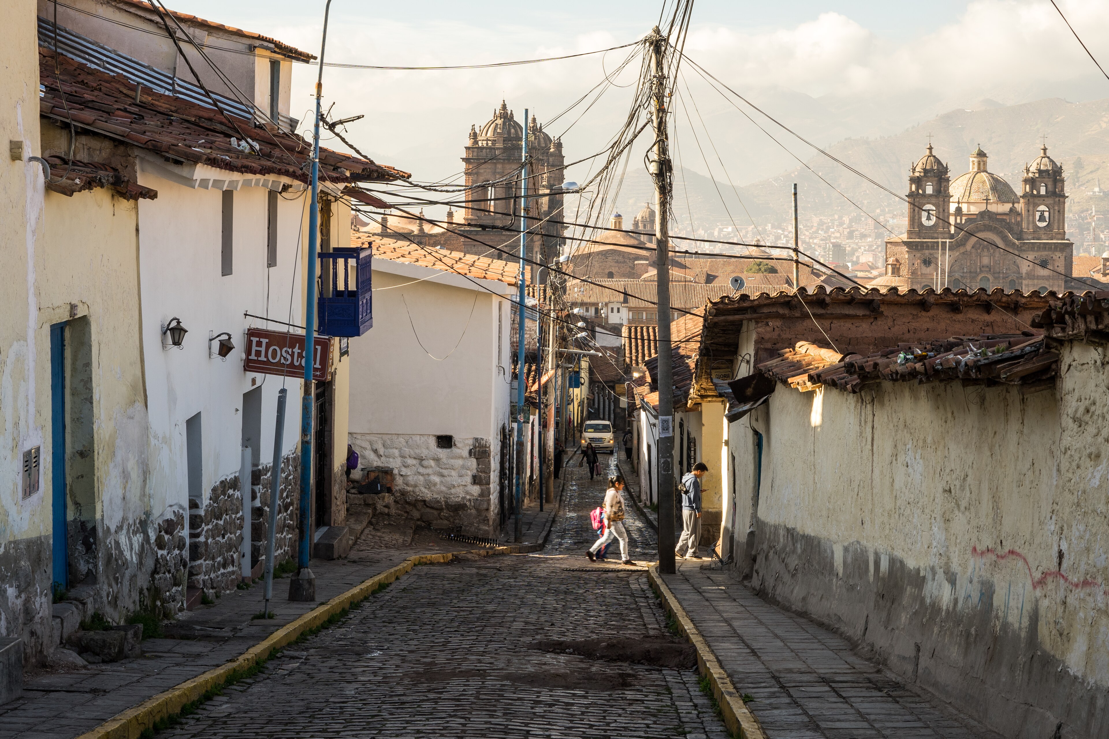 Cusco, mountain village in Peru