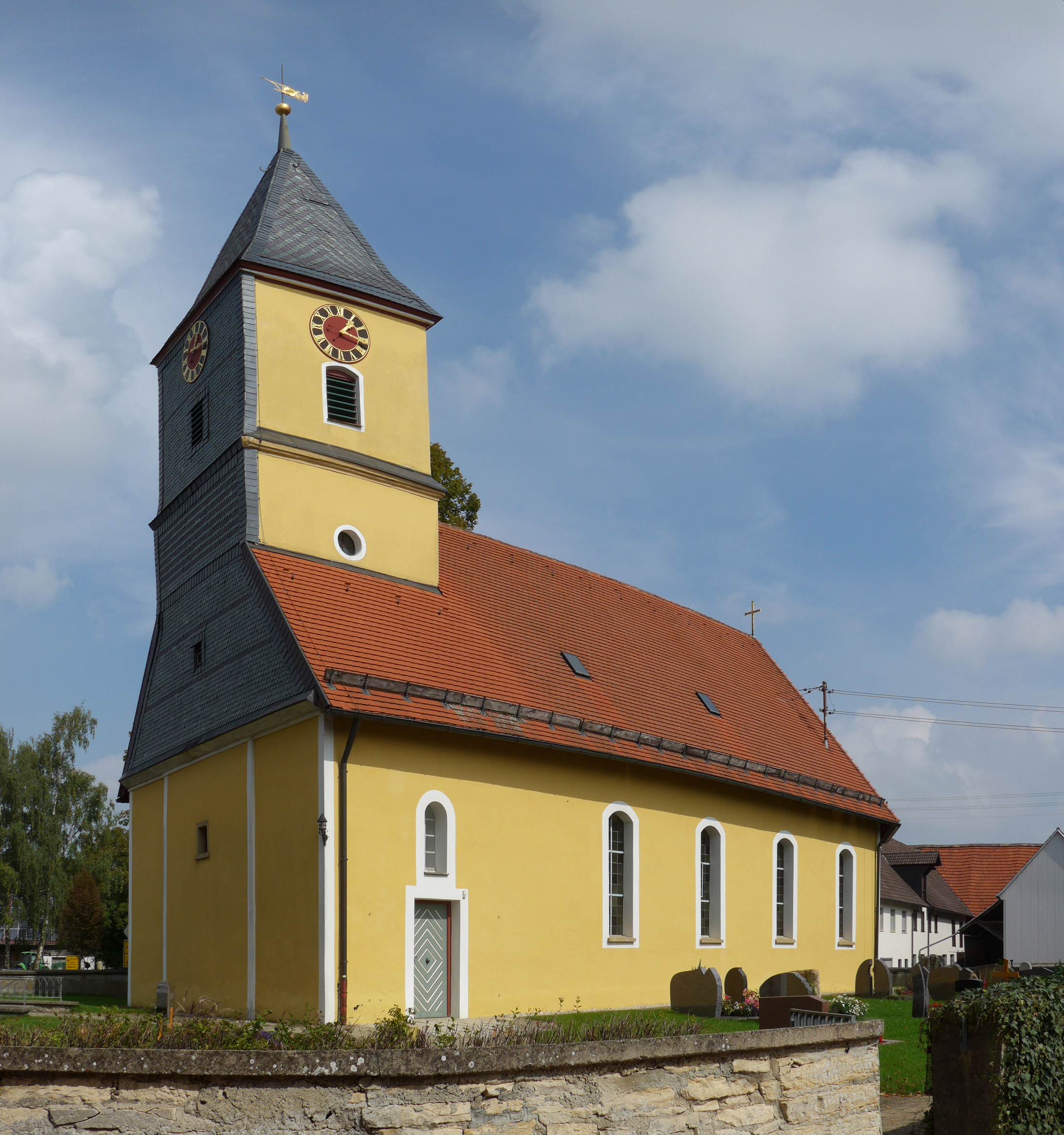 Böhmenkirch, mountain village in Germany