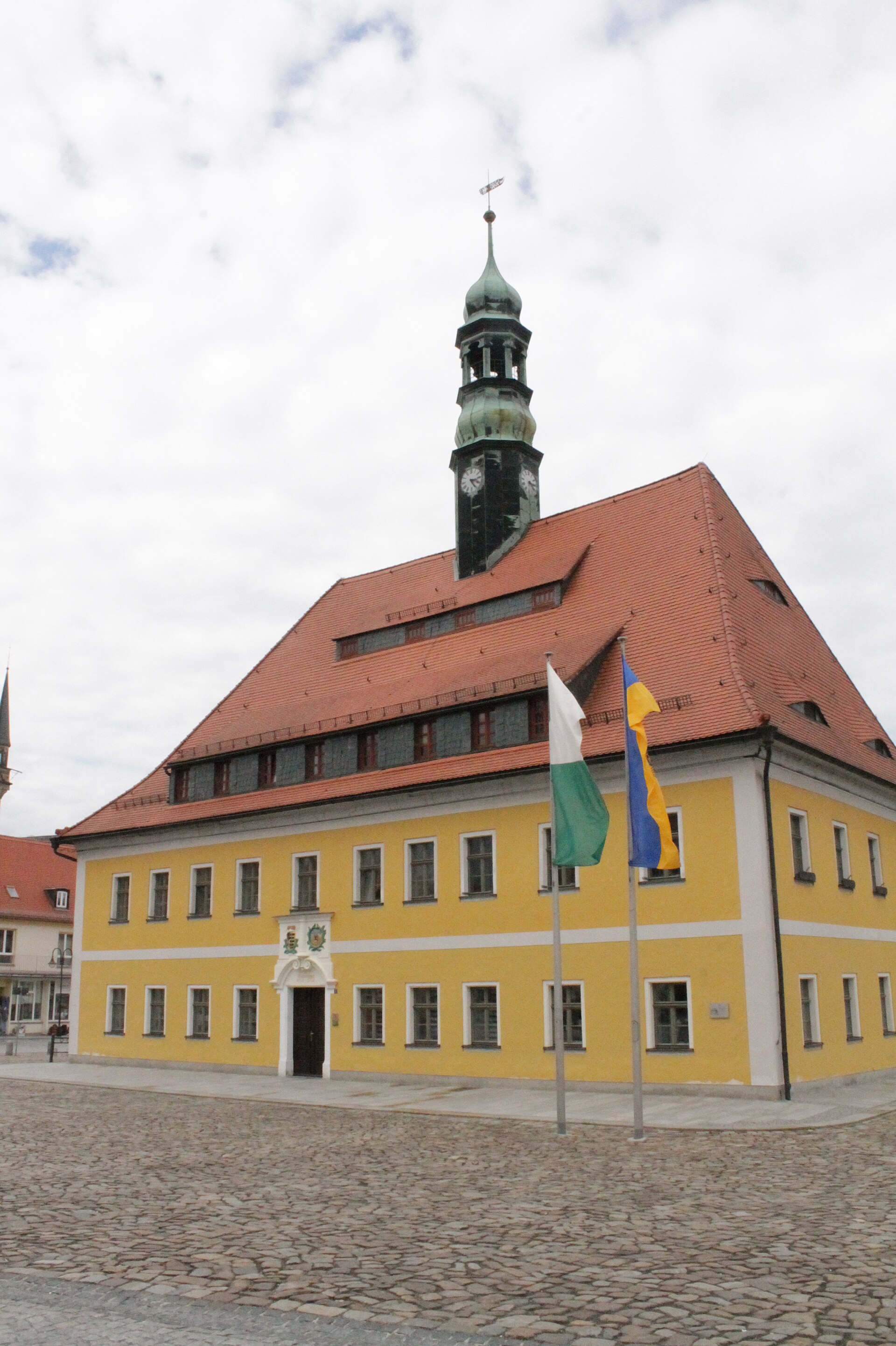 Neustadt in Sachsen, mountain village in Germany