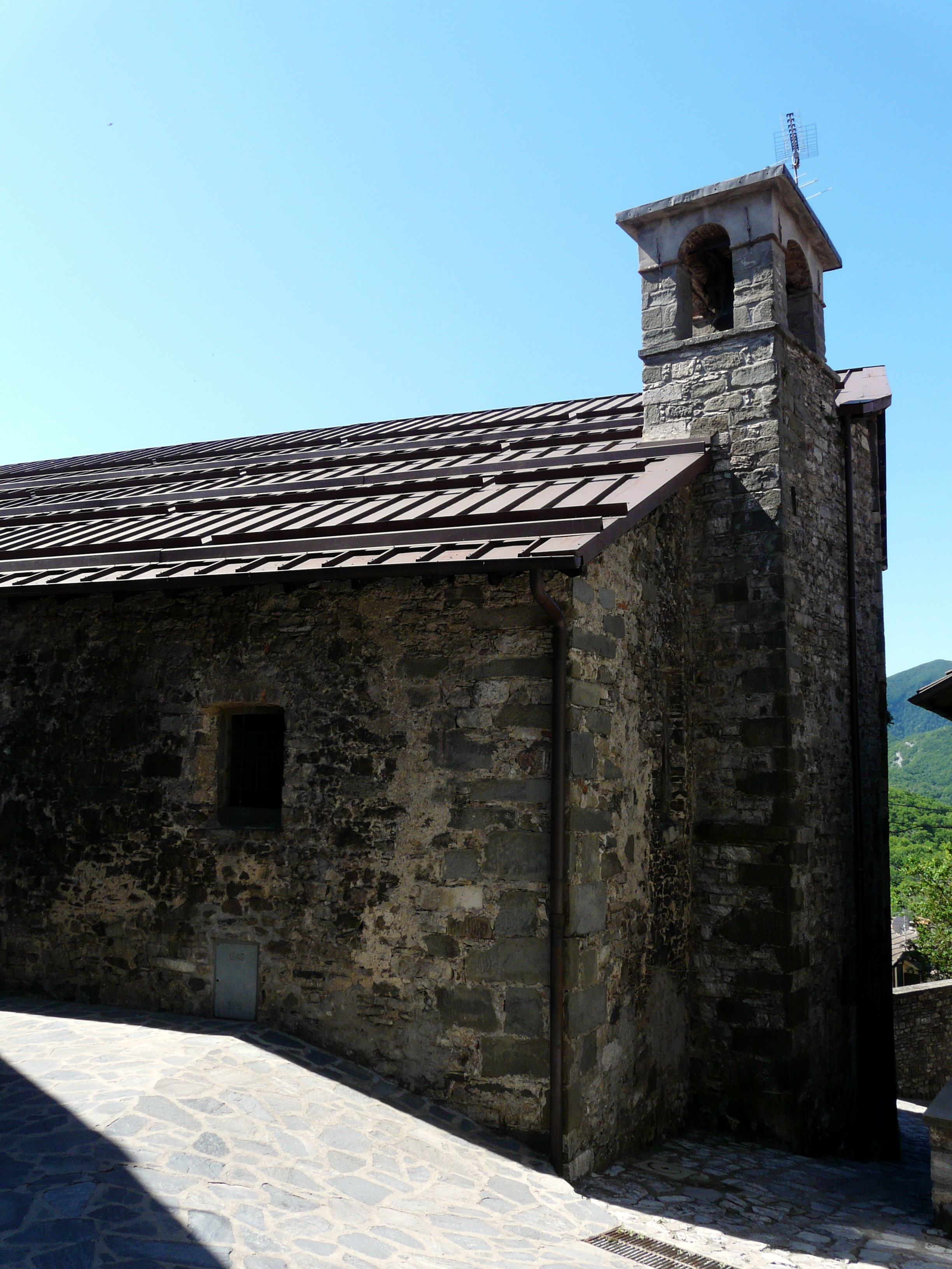 Careggine, mountain village in Italy