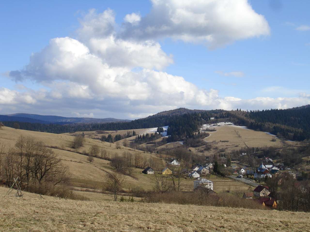 Komańcza — Alpine village in Poland