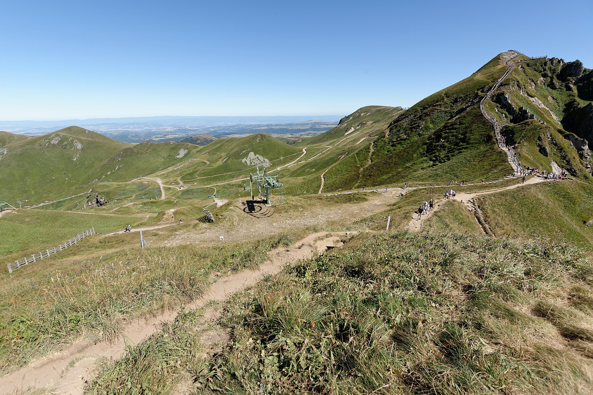 Chastreix-Sancy, mountain village in France