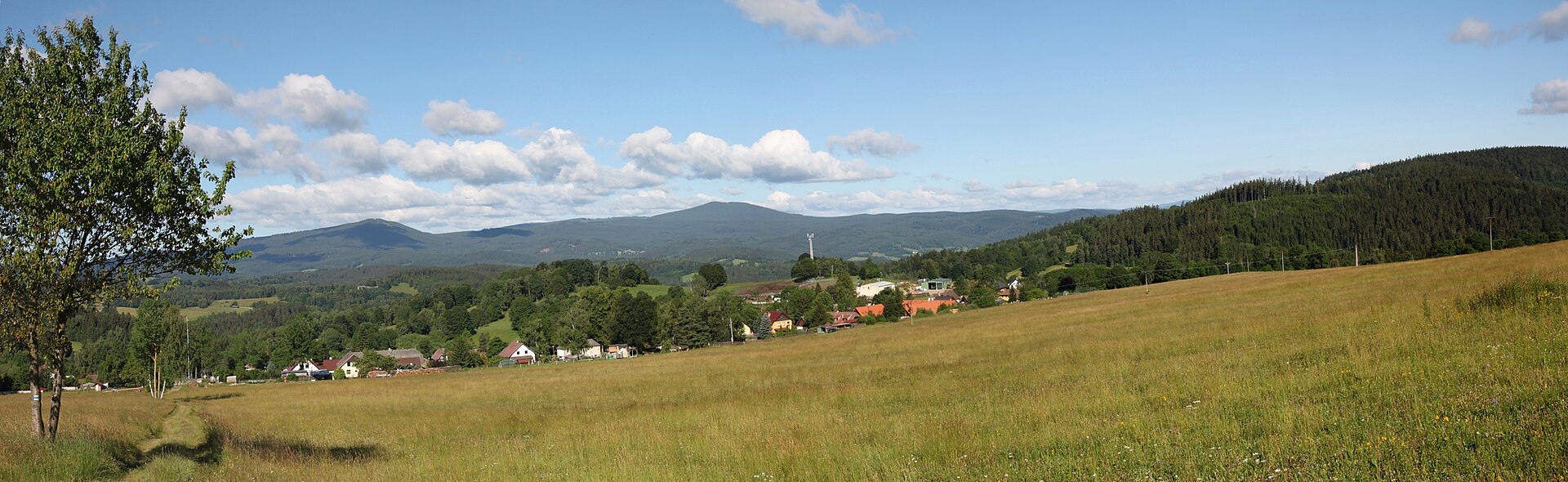 Prachatice - Libín, mountain village in Czechia