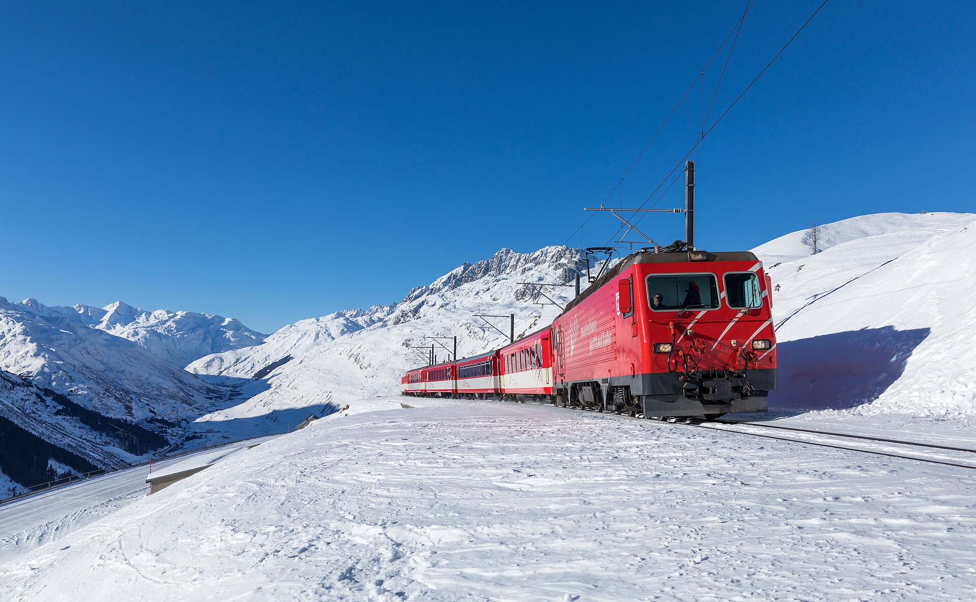Skiarena — Alpine village in Switzerland