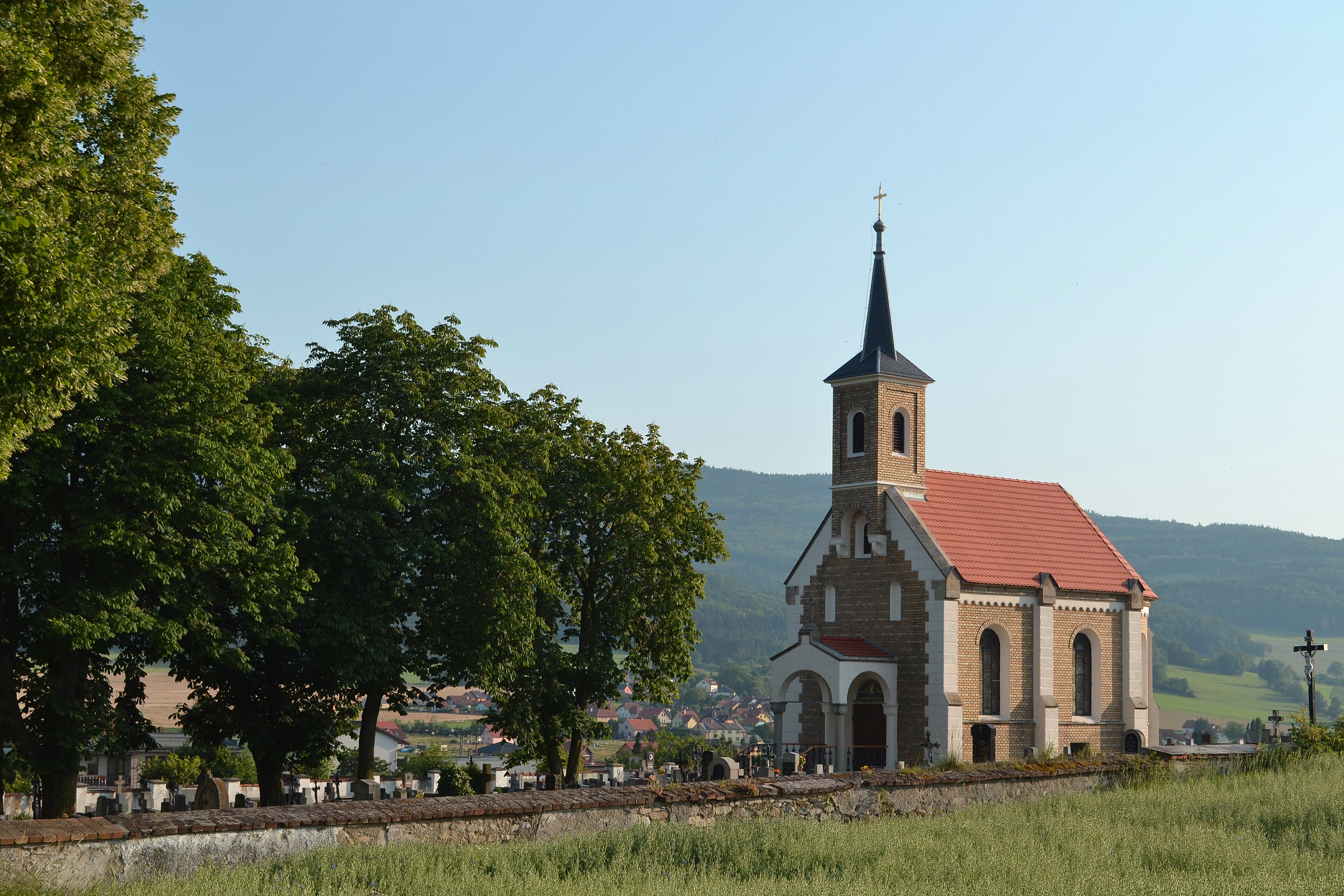 Křemže, mountain village in Czechia