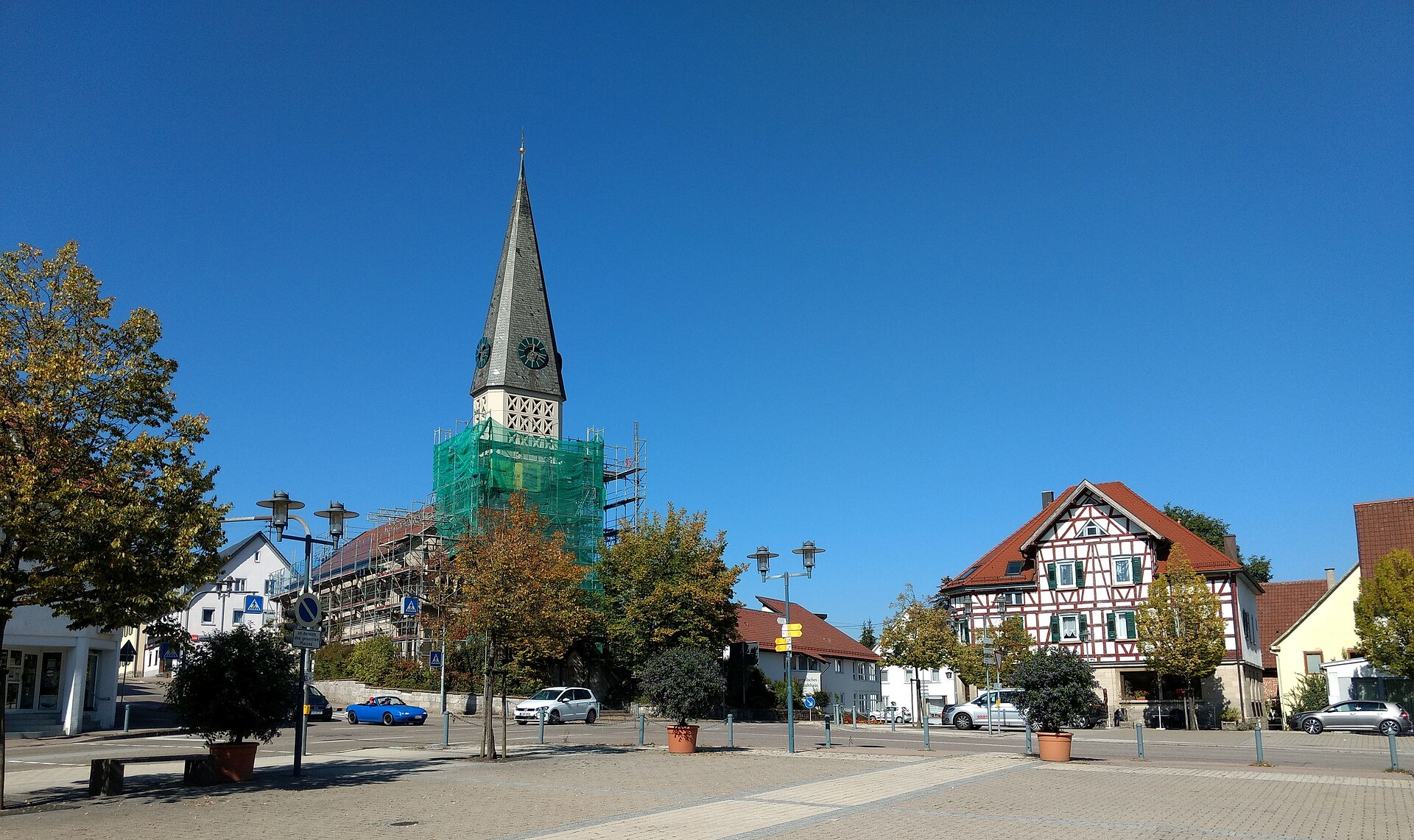 Gschwend, mountain village in Germany