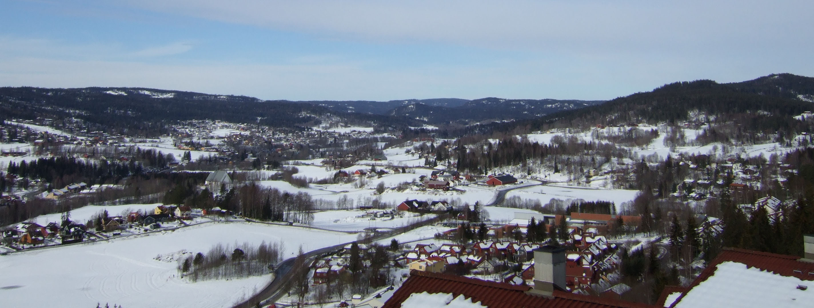 Lommedalen, mountain village in Norway