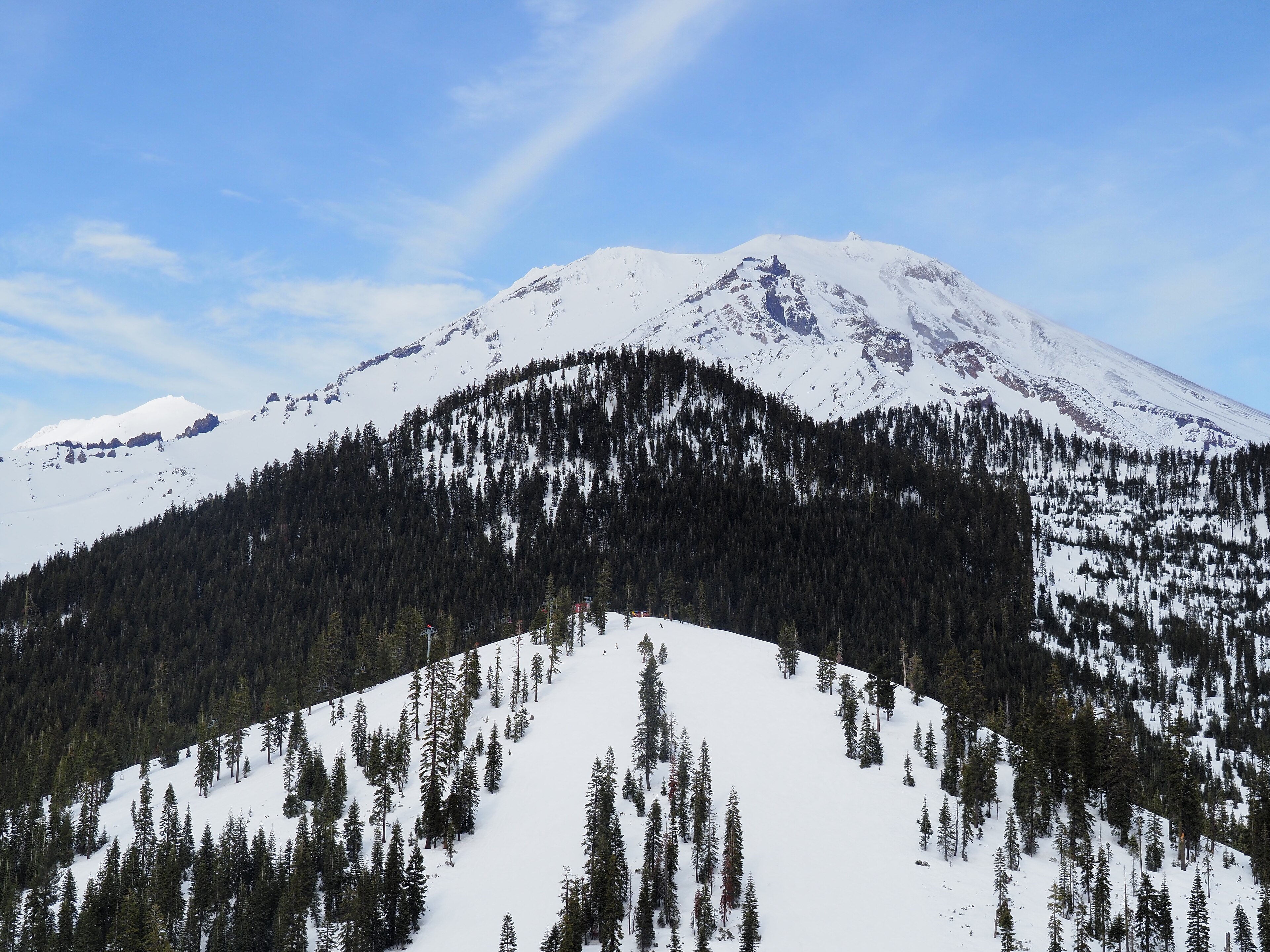 Mt. Shasta Ski Park, mountain village in United States