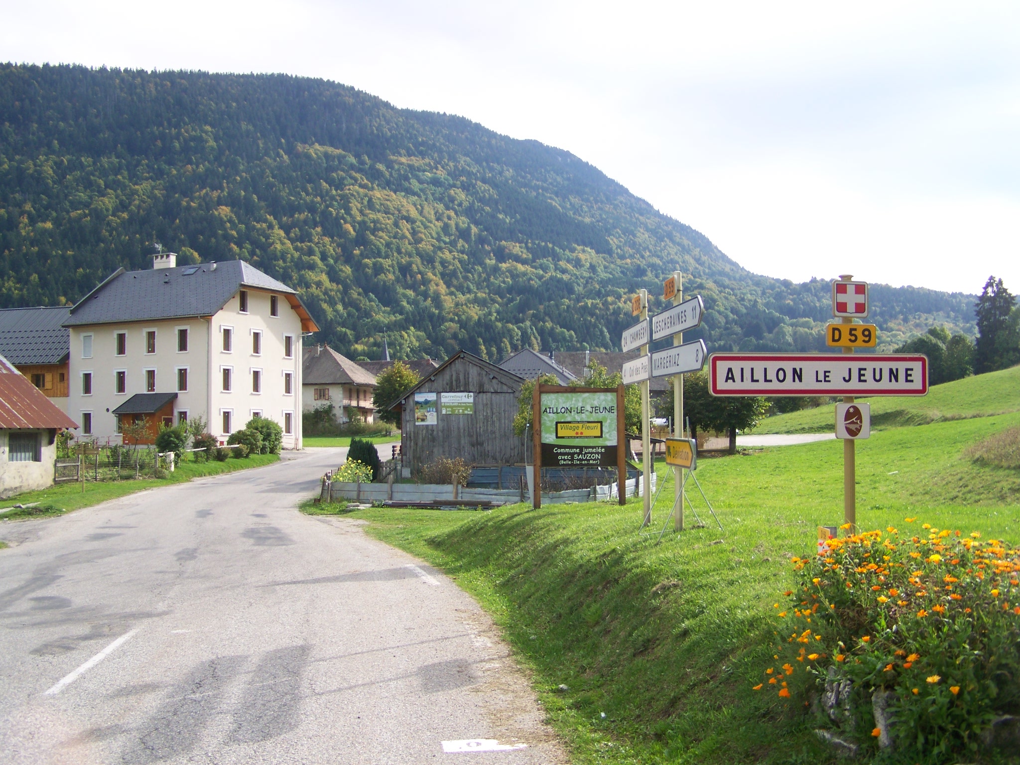 Aillon-le-Jeune — Alpine village in France