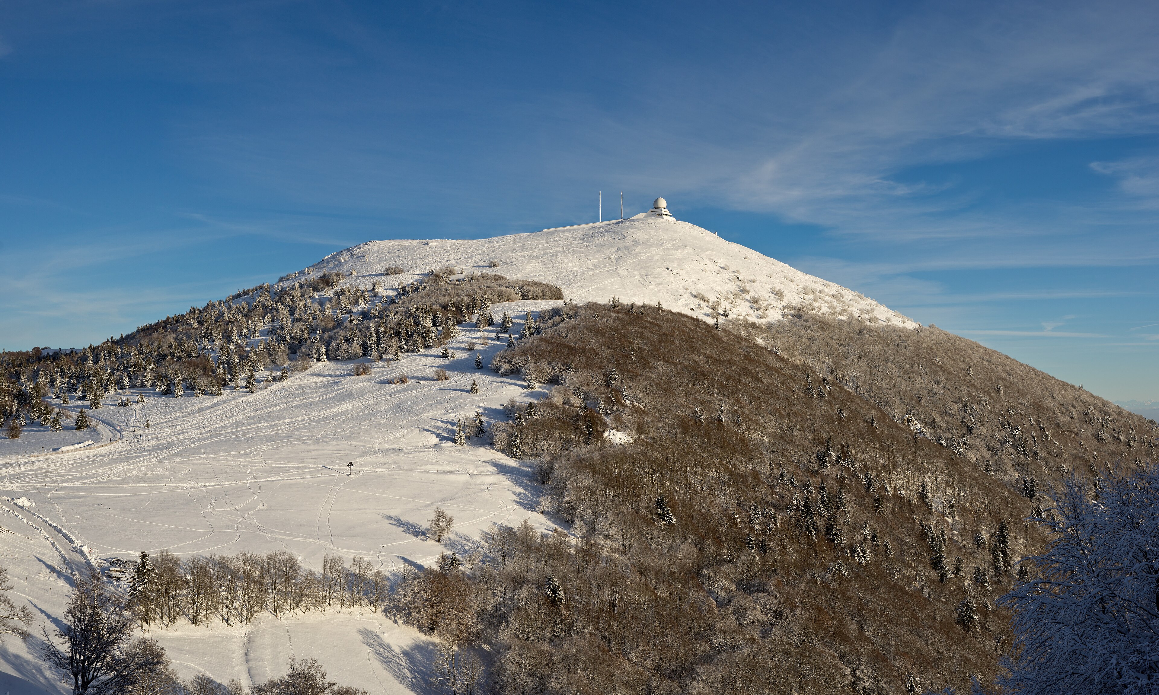 Grand Ballon, mountain village in France