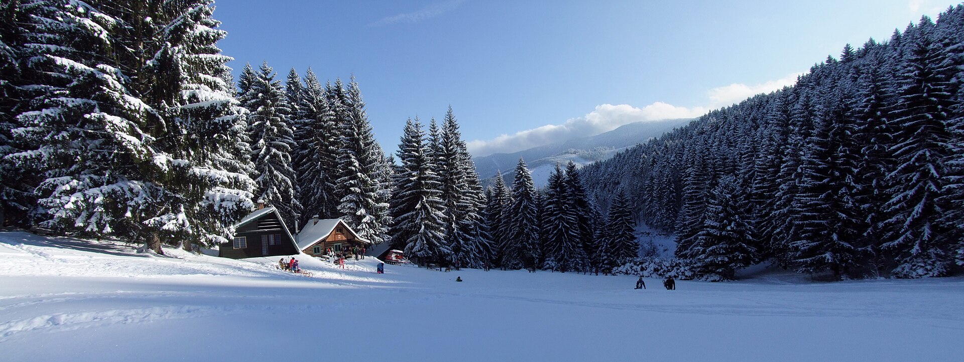 Holý diel — Alpine village in Slovakia