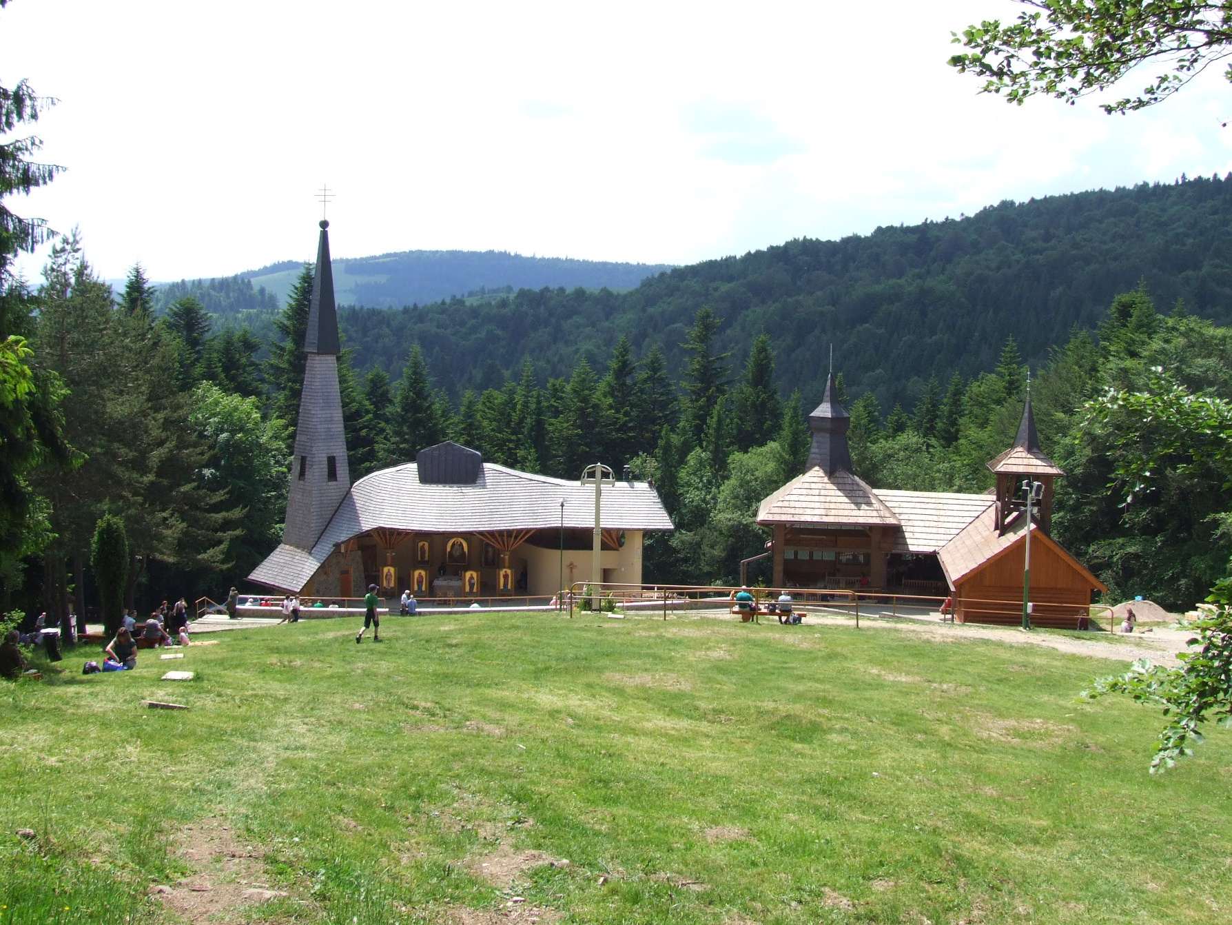 Litmanová — Alpine village in Slovakia
