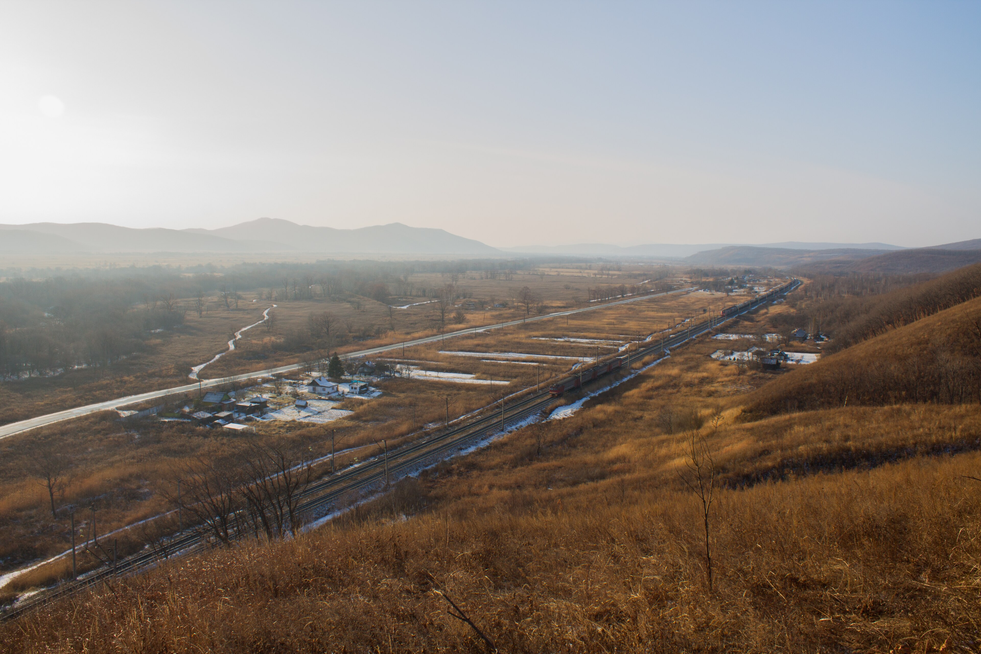 Shkotovsky District, mountain village in Russia
