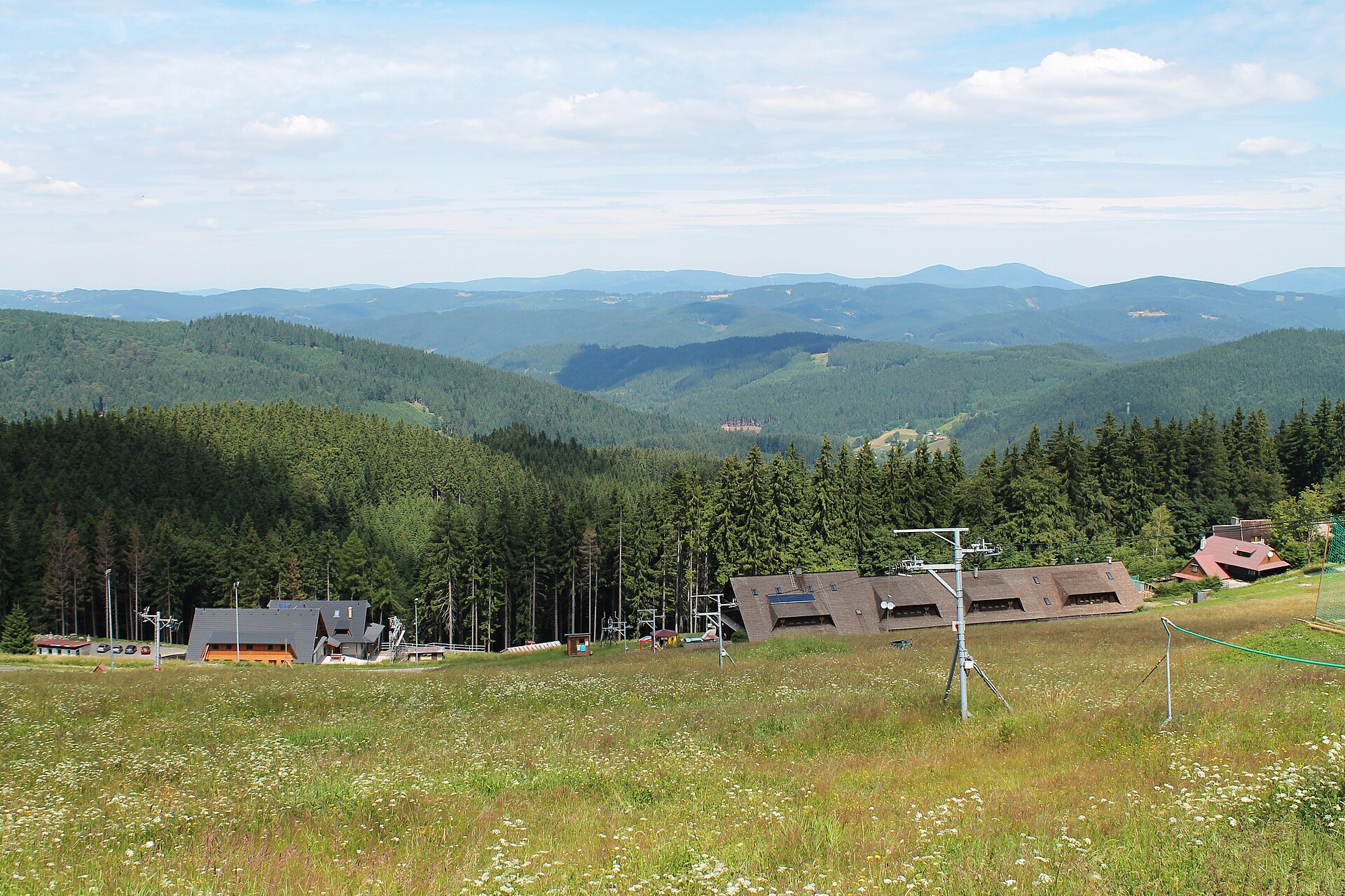 Makov - Kasárne — Alpine village in Slovakia