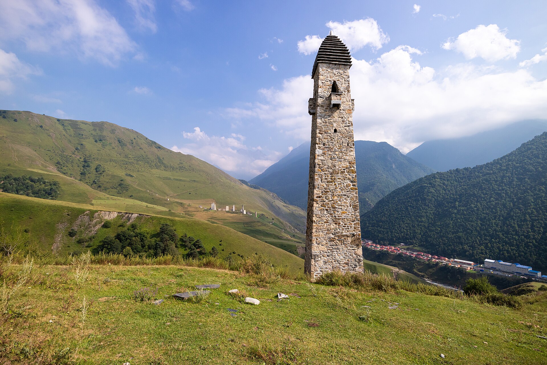 Армхи (Armkhi), mountain village in Russia