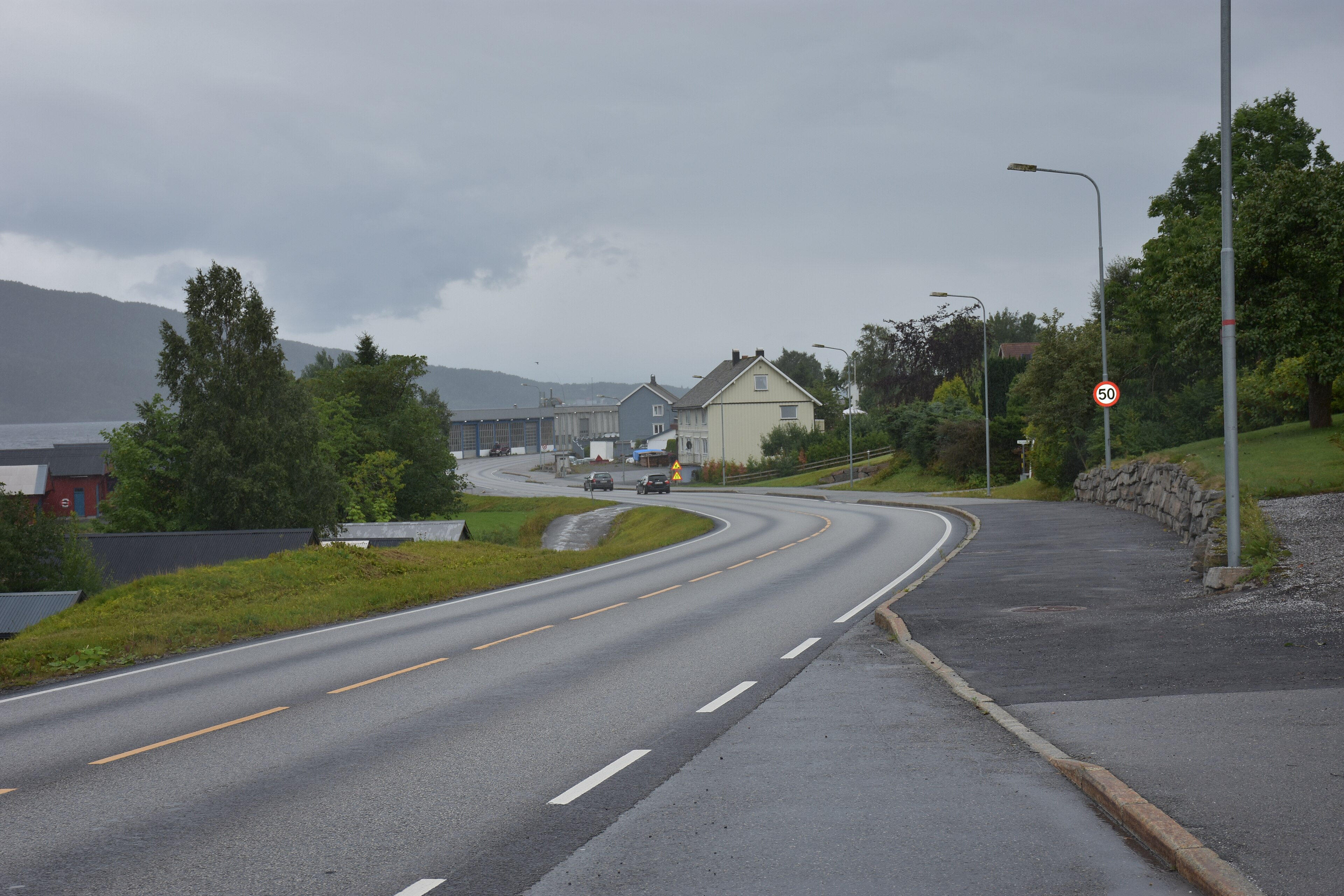 Hjelset, mountain village in Norway