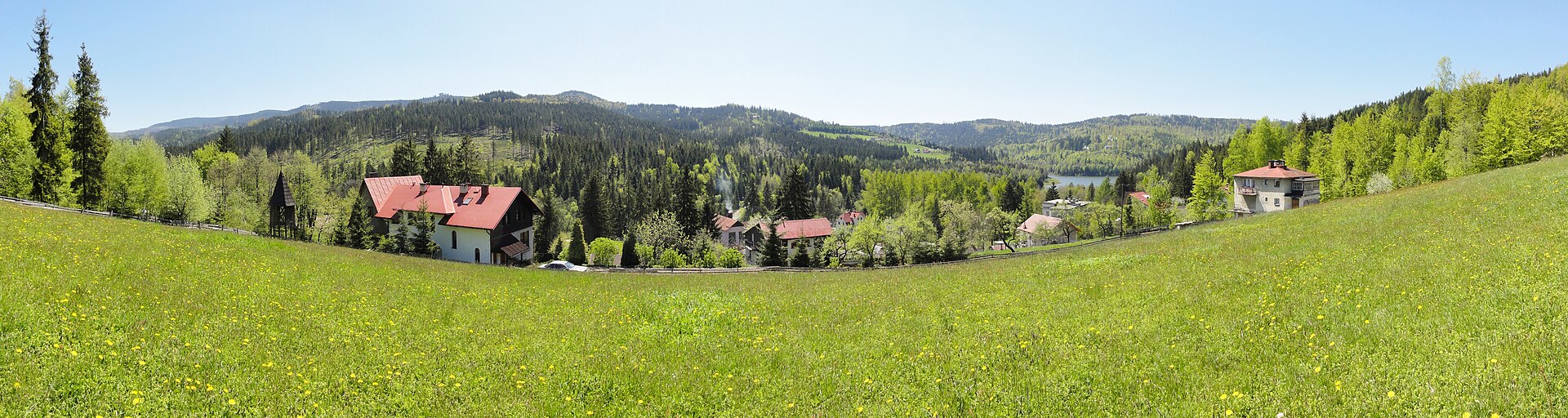 Stacja Narciarska Cieńków — Alpine village in Poland