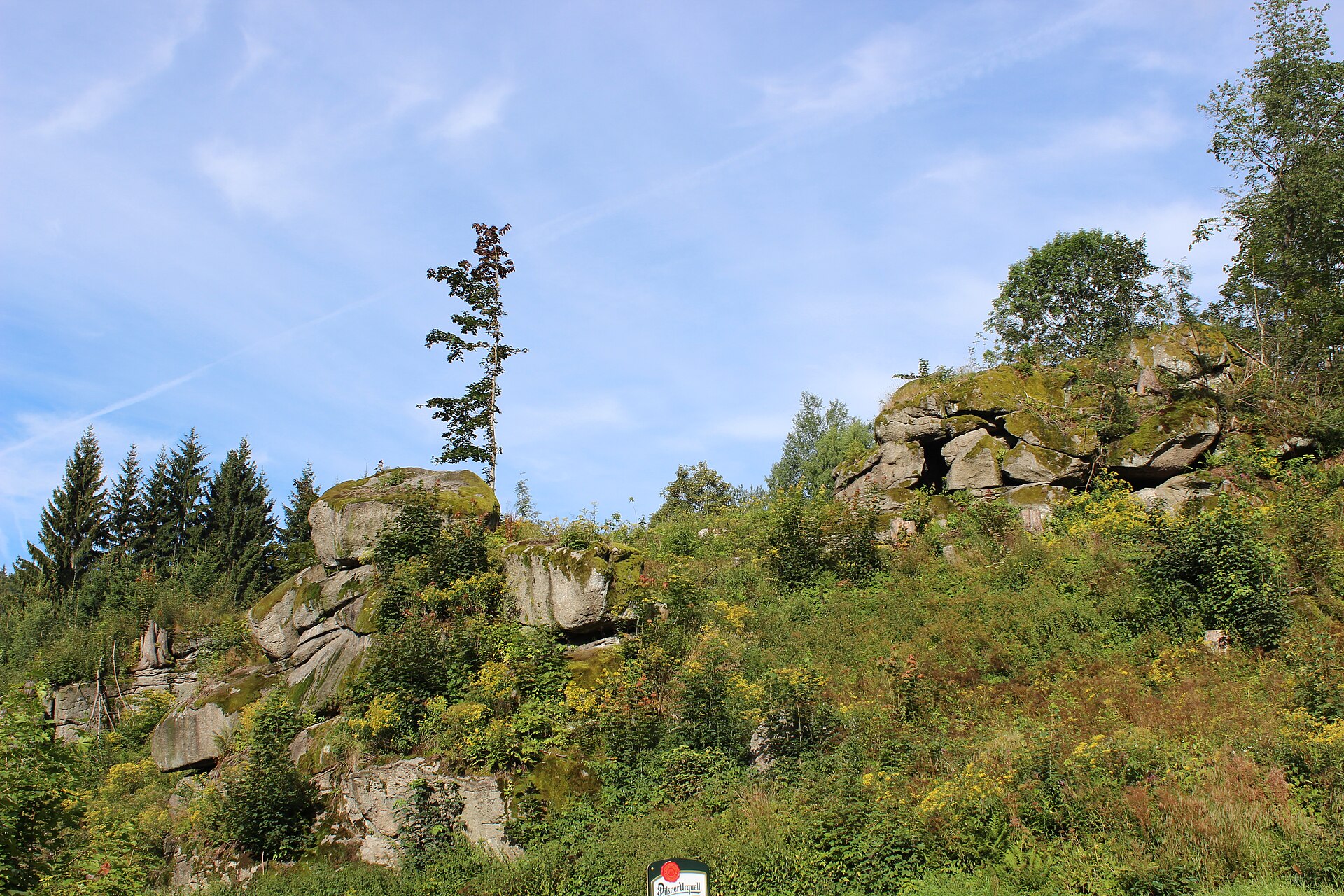 Skiareál Černá Říčka — Alpine village in Czechia