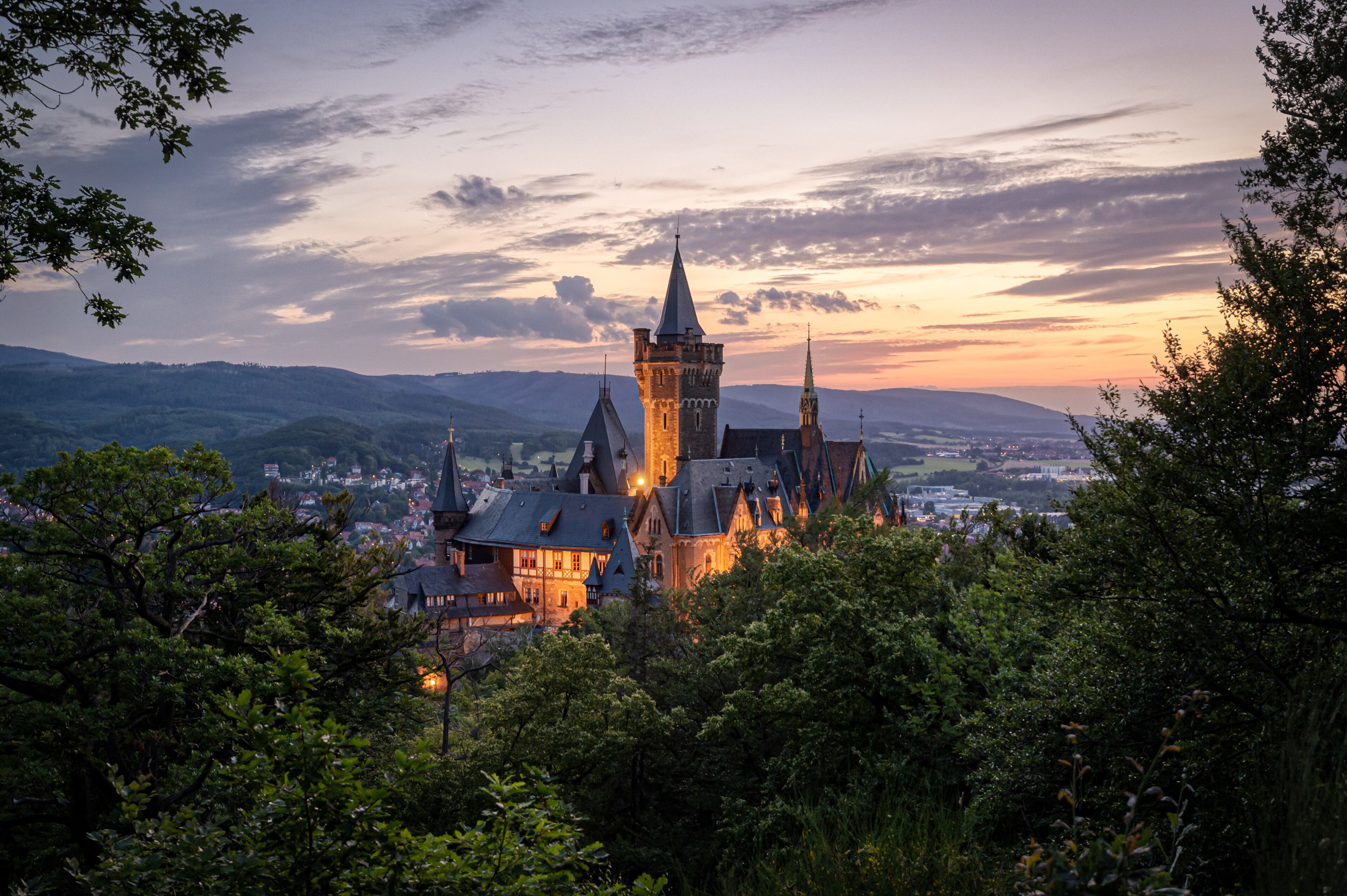 Wernigerode, mountain village in Germany