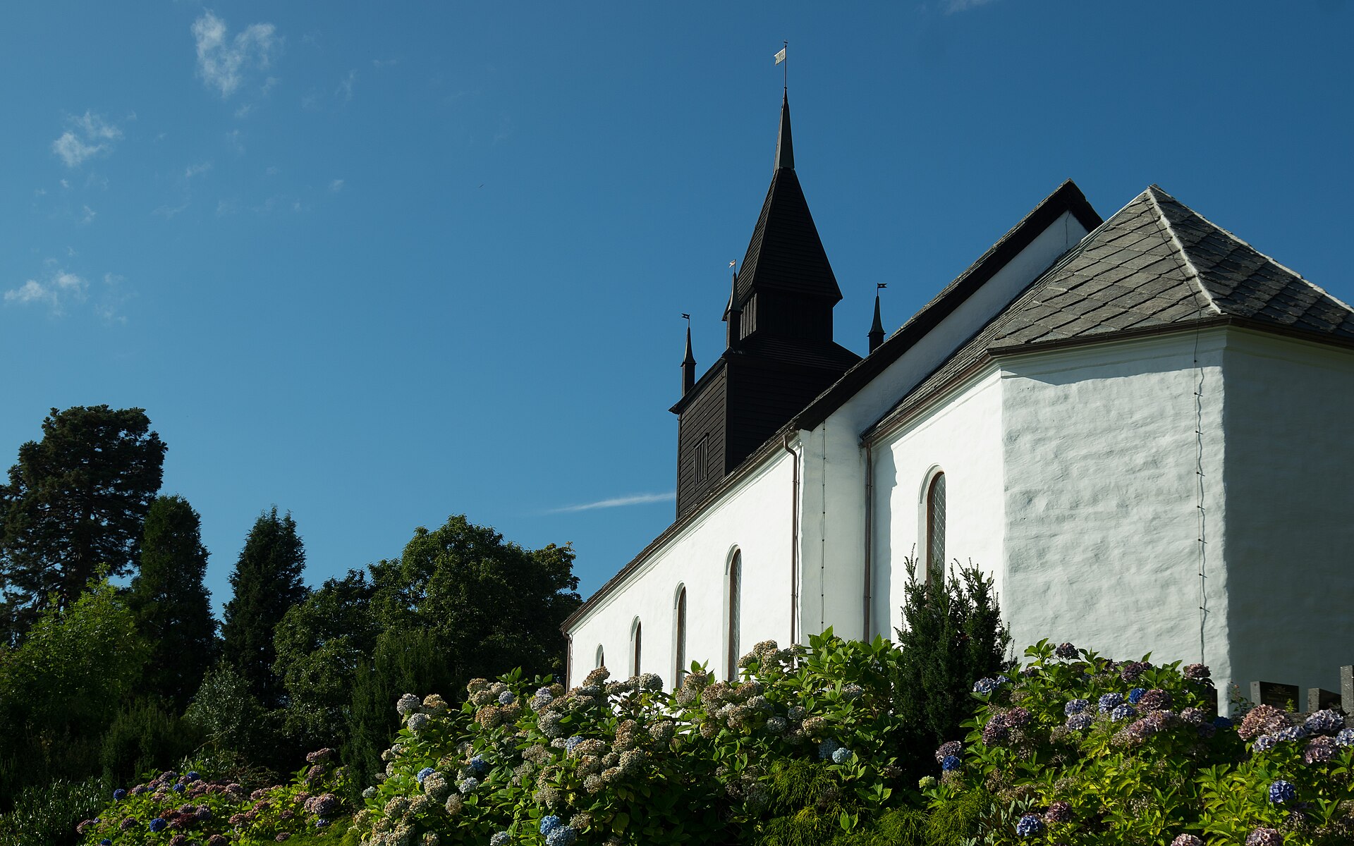 Leikanger, mountain village in Norway