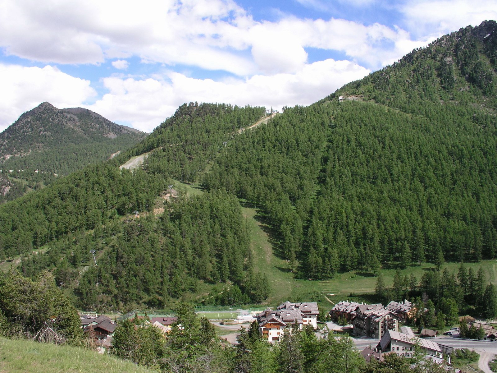 Claviere — Alpine village in Italy
