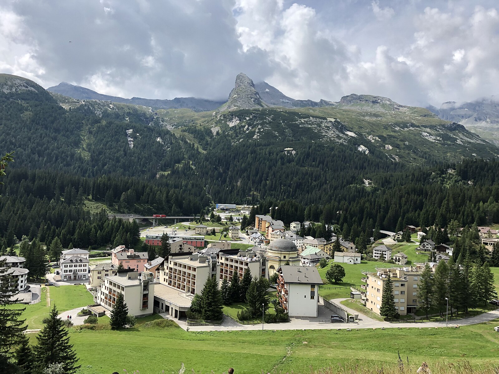 San Bernardino — Alpine village in Switzerland