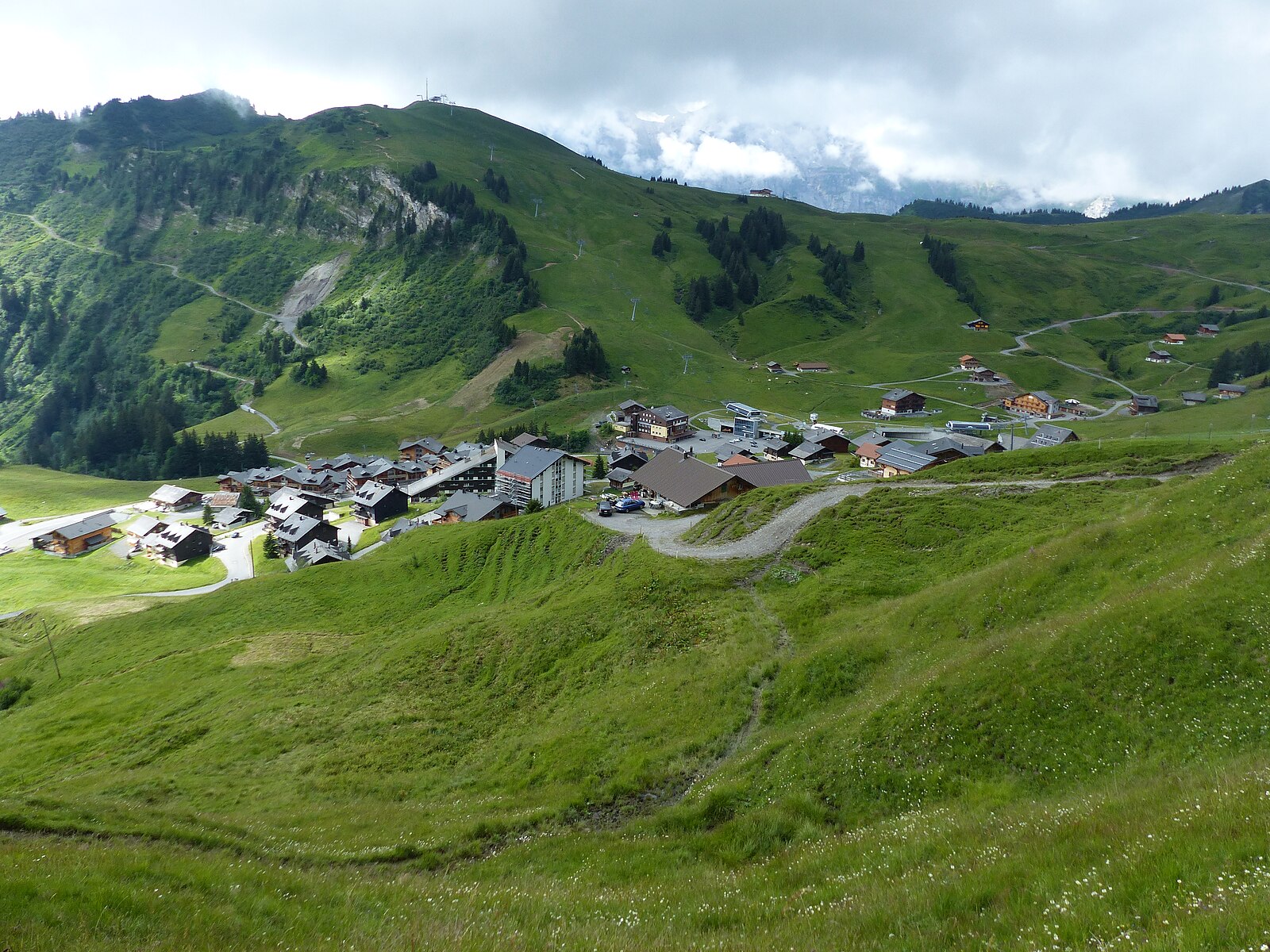 Les Crosets — Alpine village in Switzerland